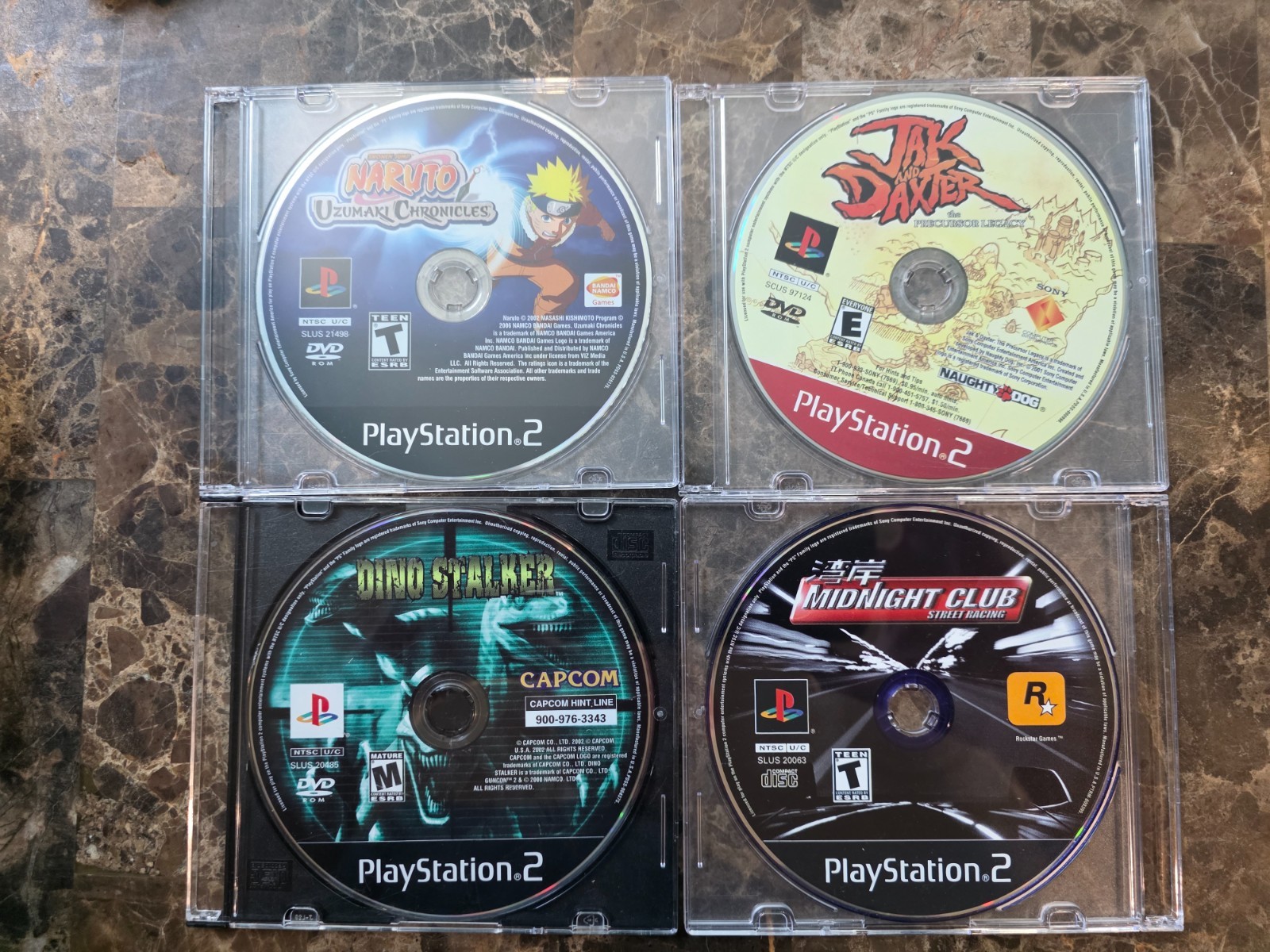 PS2 Slim Console + 13 games+Guncon+ SF Controller + Xmen vs Street Fighter etc.