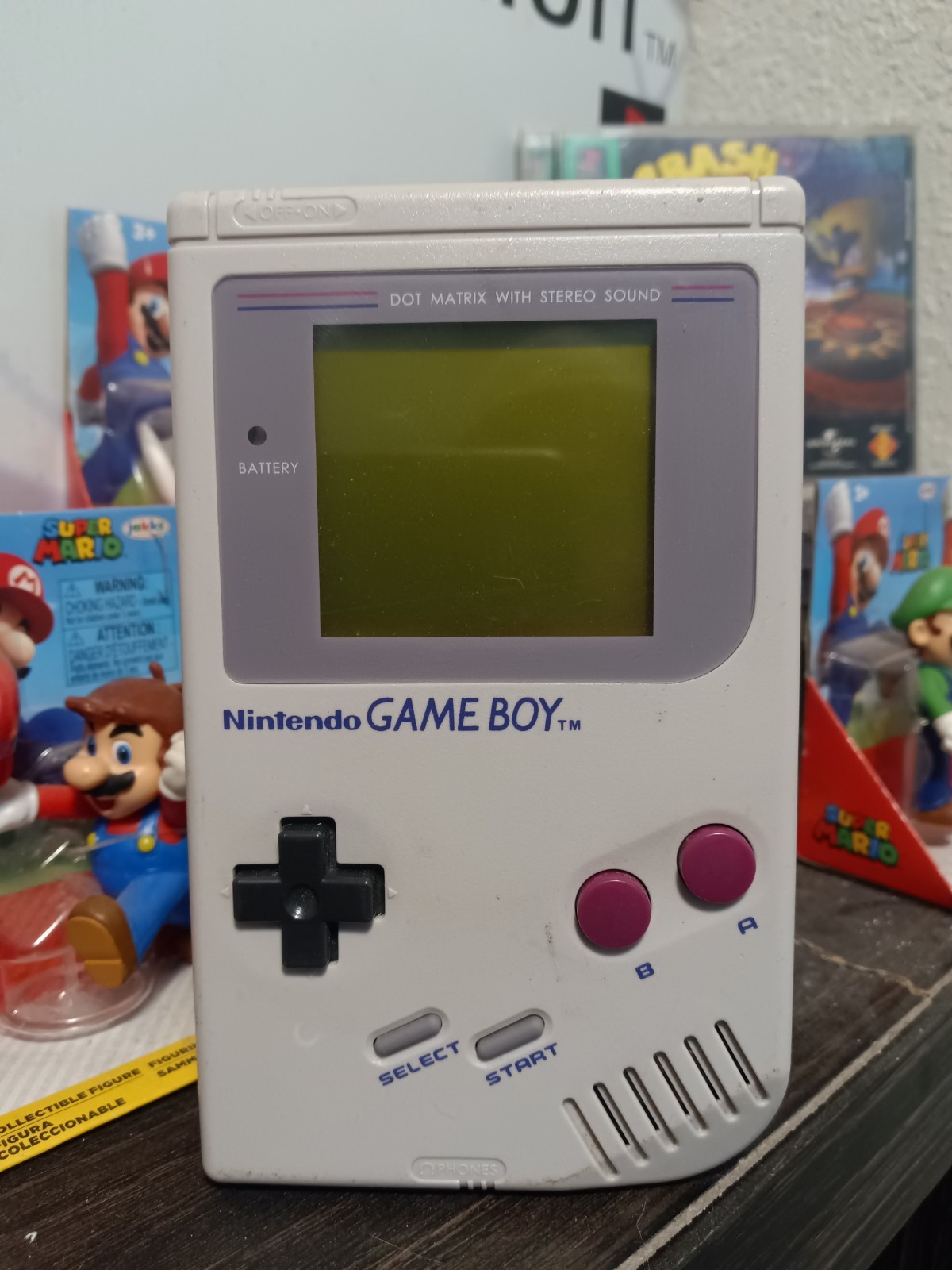 Nintendo Original Game Boy-Handheld System – Gray – W TETRIS- DMG01