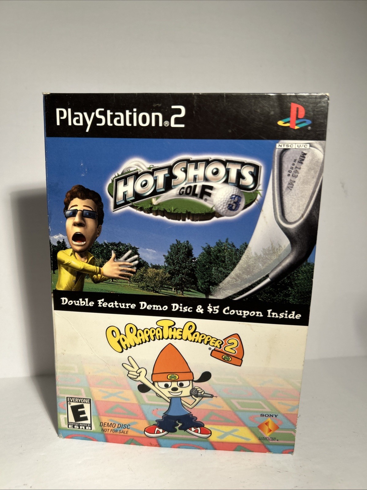 Parappa the Rapper 2 & Hot Shots Golf 3 Double Demo Disc PlayStation 2 PS2
