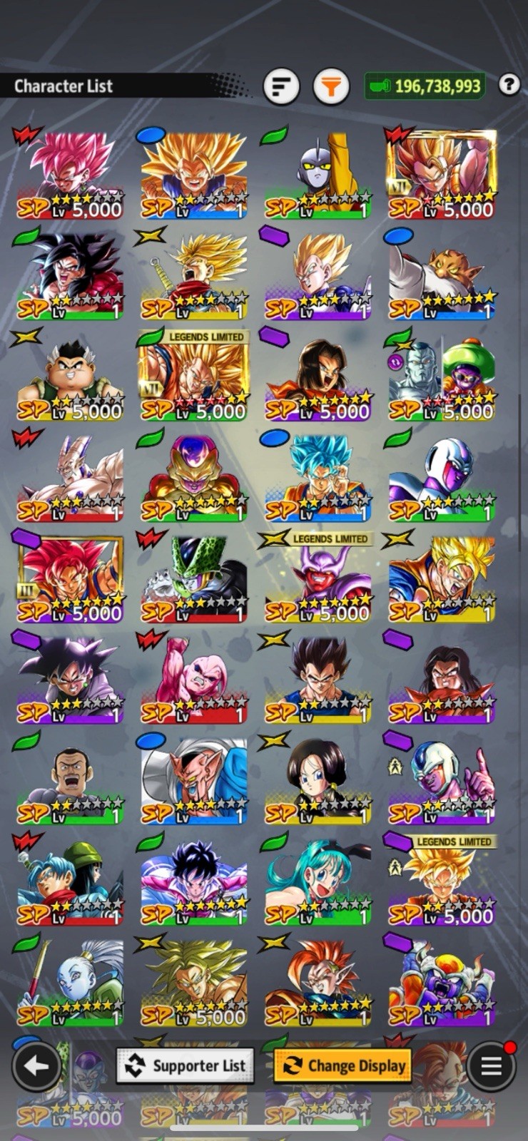 12* LEGEND BROLY! DB LEGENDS META ACCOUNT FOR PVP! TWO META TEAMS!!! IOS/ANDROID