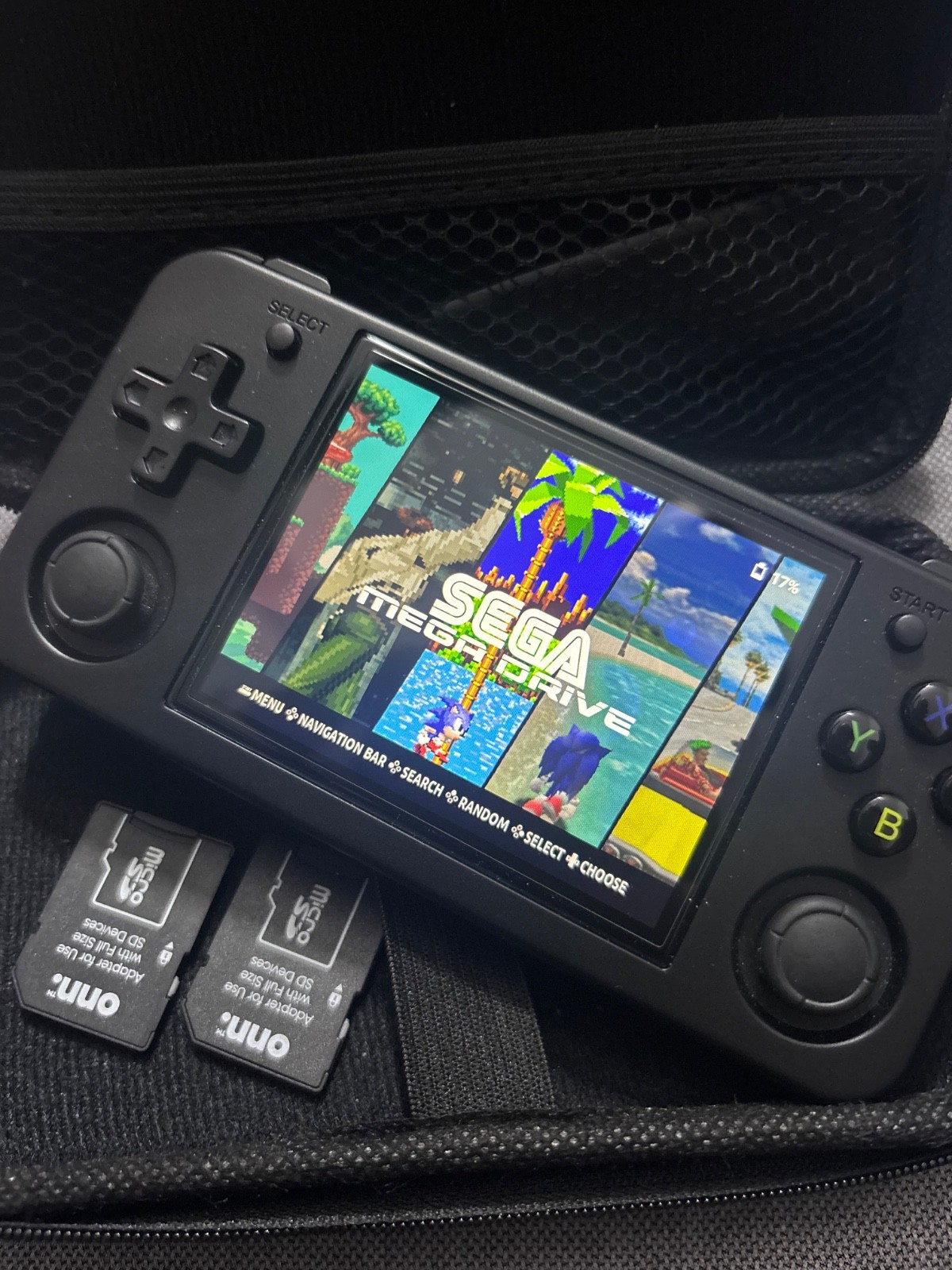 RG35XX H Anbernic Retro Handheld Game Console ROCKNIX 16G+128G BLACK