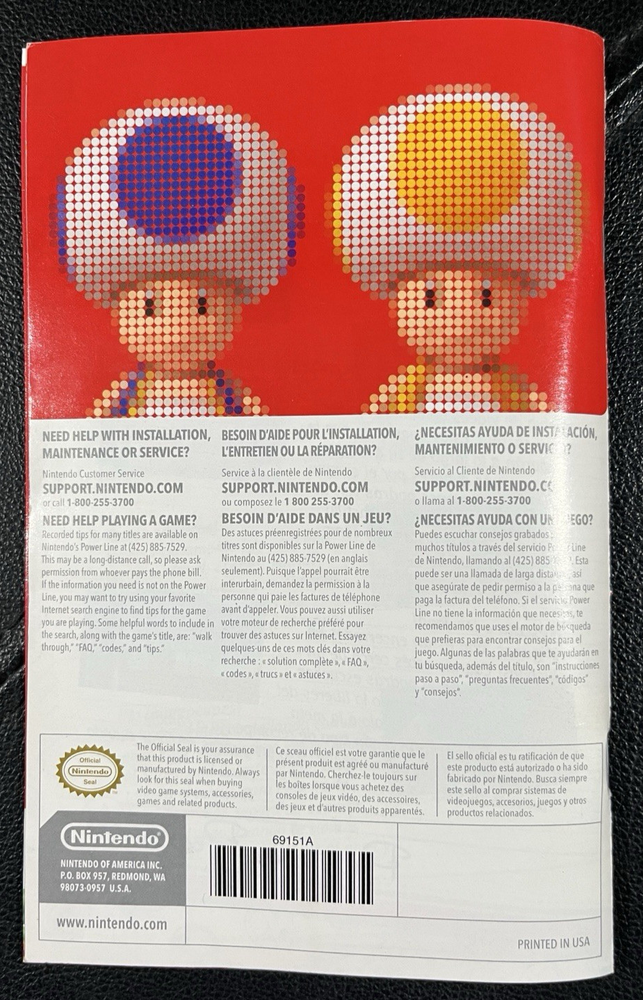 New Super Mario Bros. Wii 2009 Complete with Inserts! Cleaned, Tested & Working!