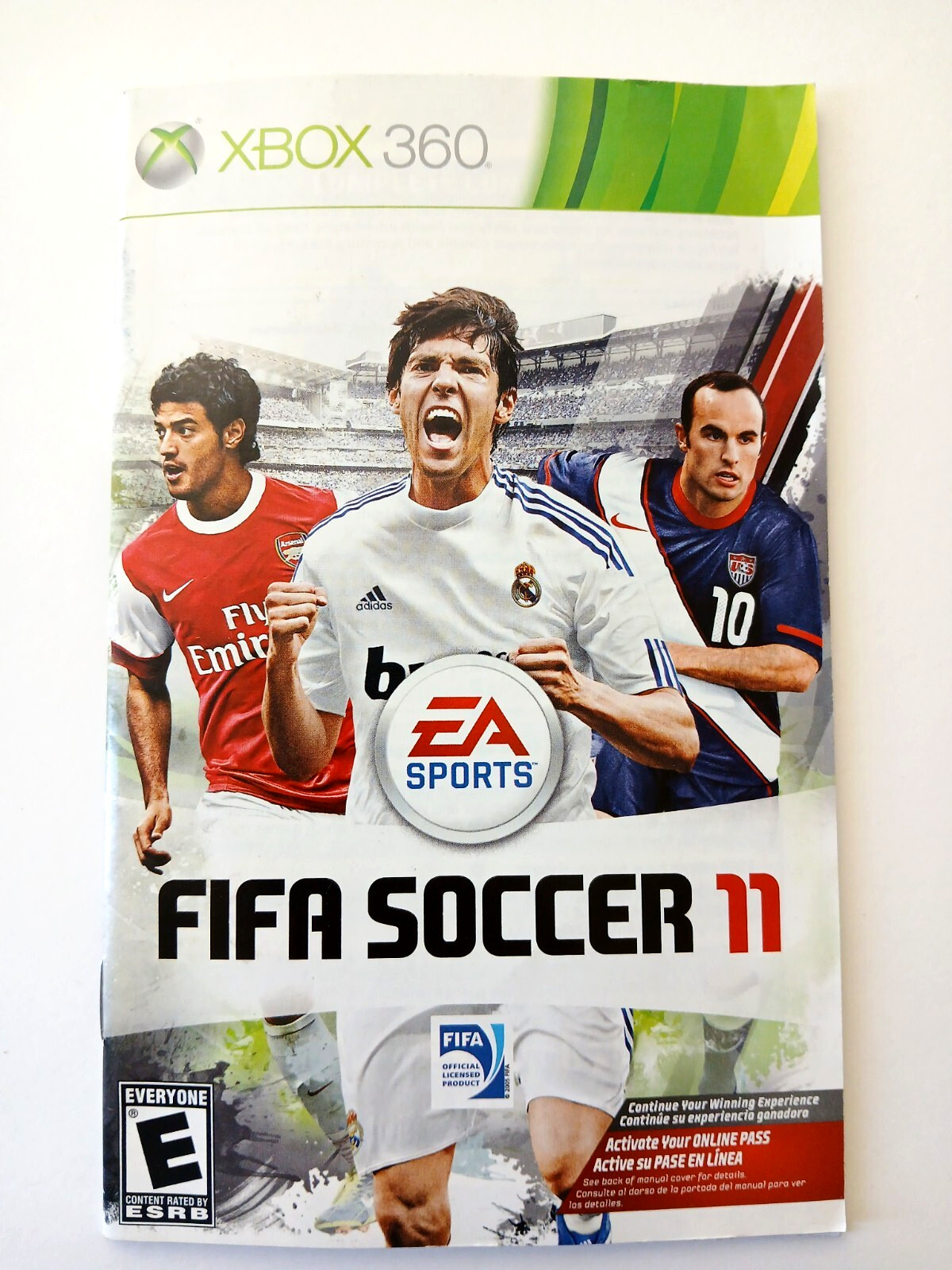 XBOX 360 Instruction Manuals MIXED SPORTS Tony Hawk, FIFA, NBA, PGA Tour, UFC