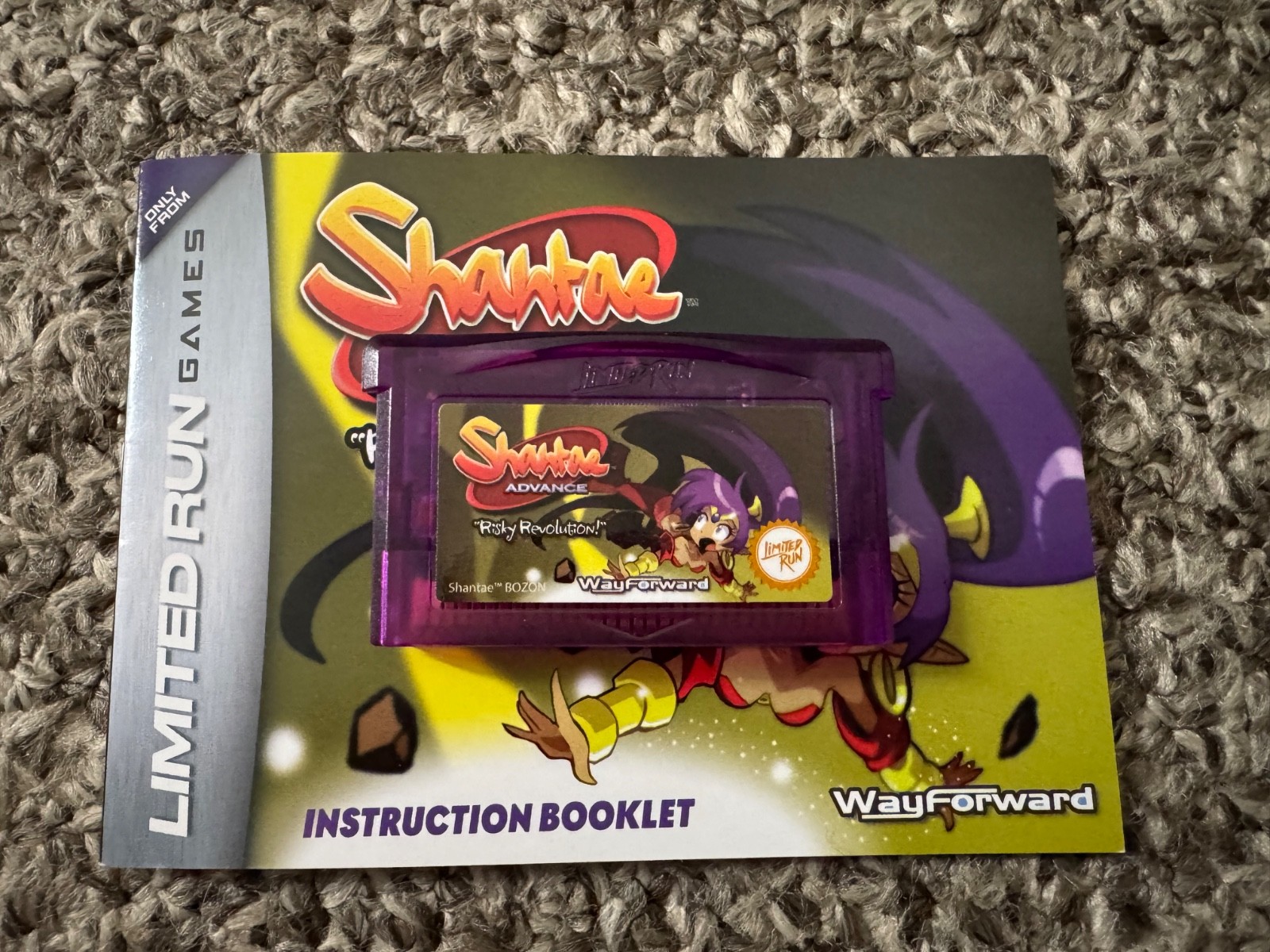 Nintendo GameBoy Advance Game Boxes & Papers/Shantae Game Included LOT of 3