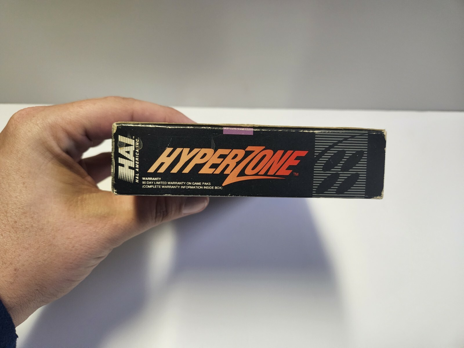 HyperZone (Super Nintendo Entertainment System, 1991) SNES Complete TESTED