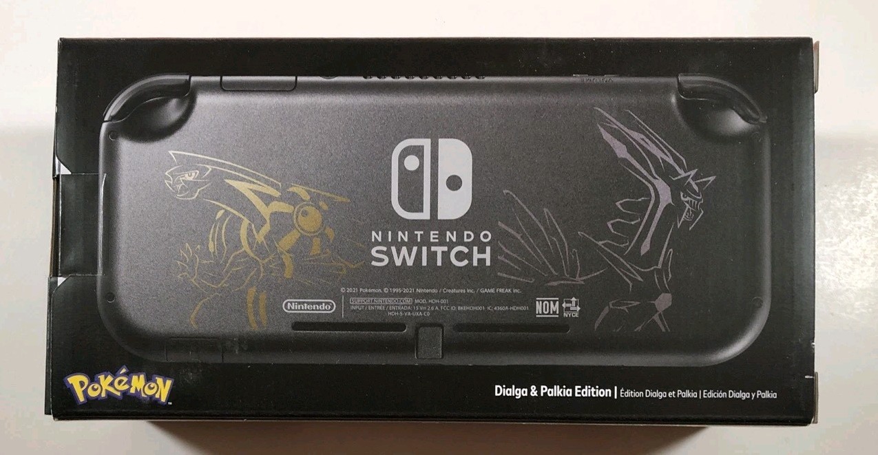 NEW Nintendo Switch Lite Pokémon Dialga & Palkia Edition Console – Ships TODAY!