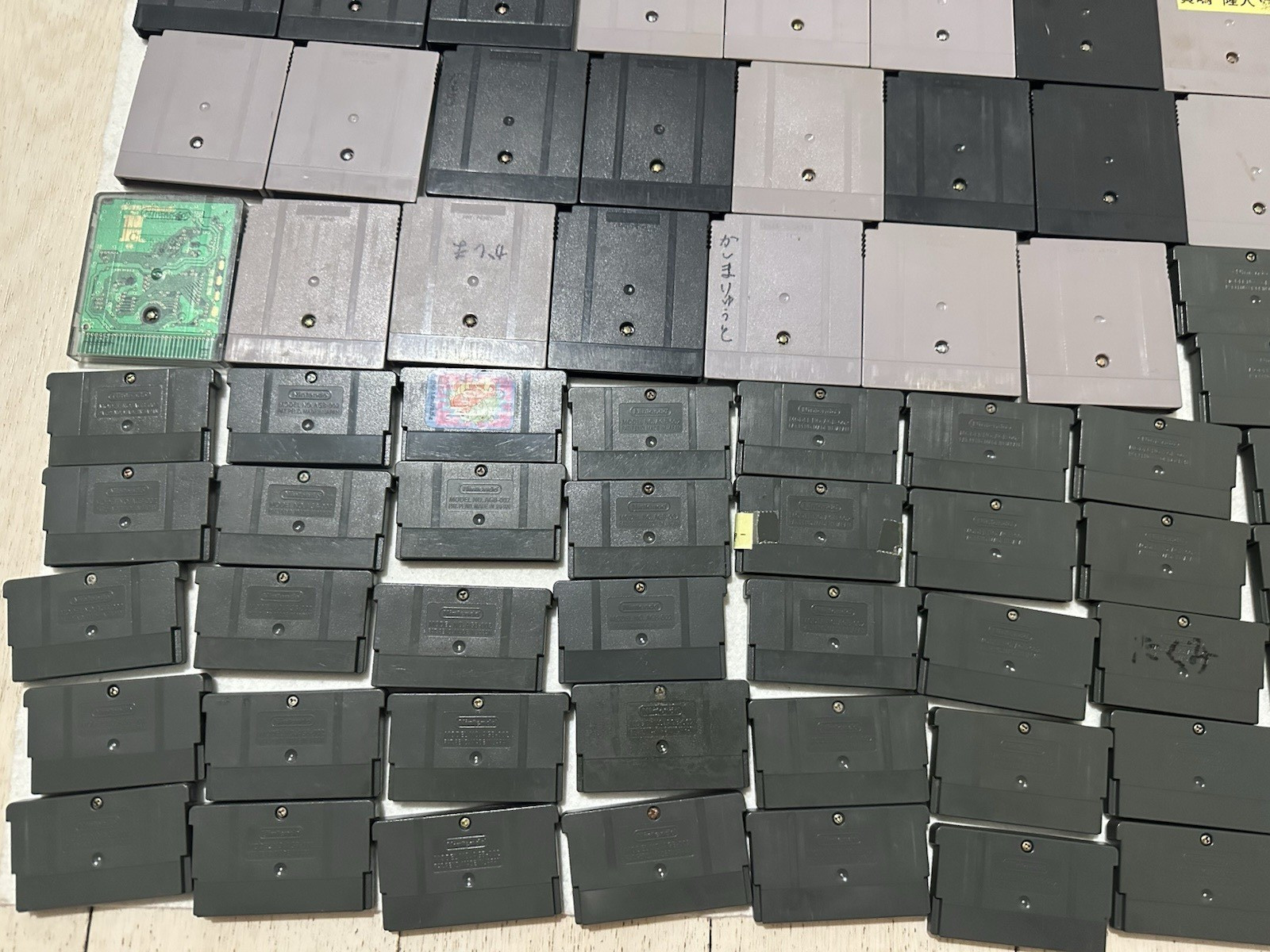 Lot 115 Gameboy Nintendo Cartridge Software GB Mario Pokemon Dragon Quest untest