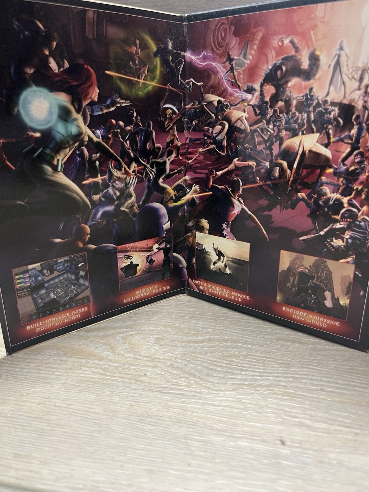 City of Villains NCsoft PC Collector’s Edition Manual Figurine Card Inserts