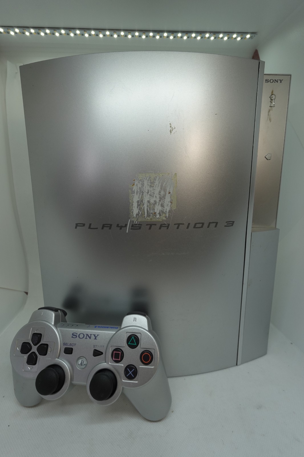 SONY PLAYSTATION 3 CECHL00 PS3 Satin silver Console fast ship from japan