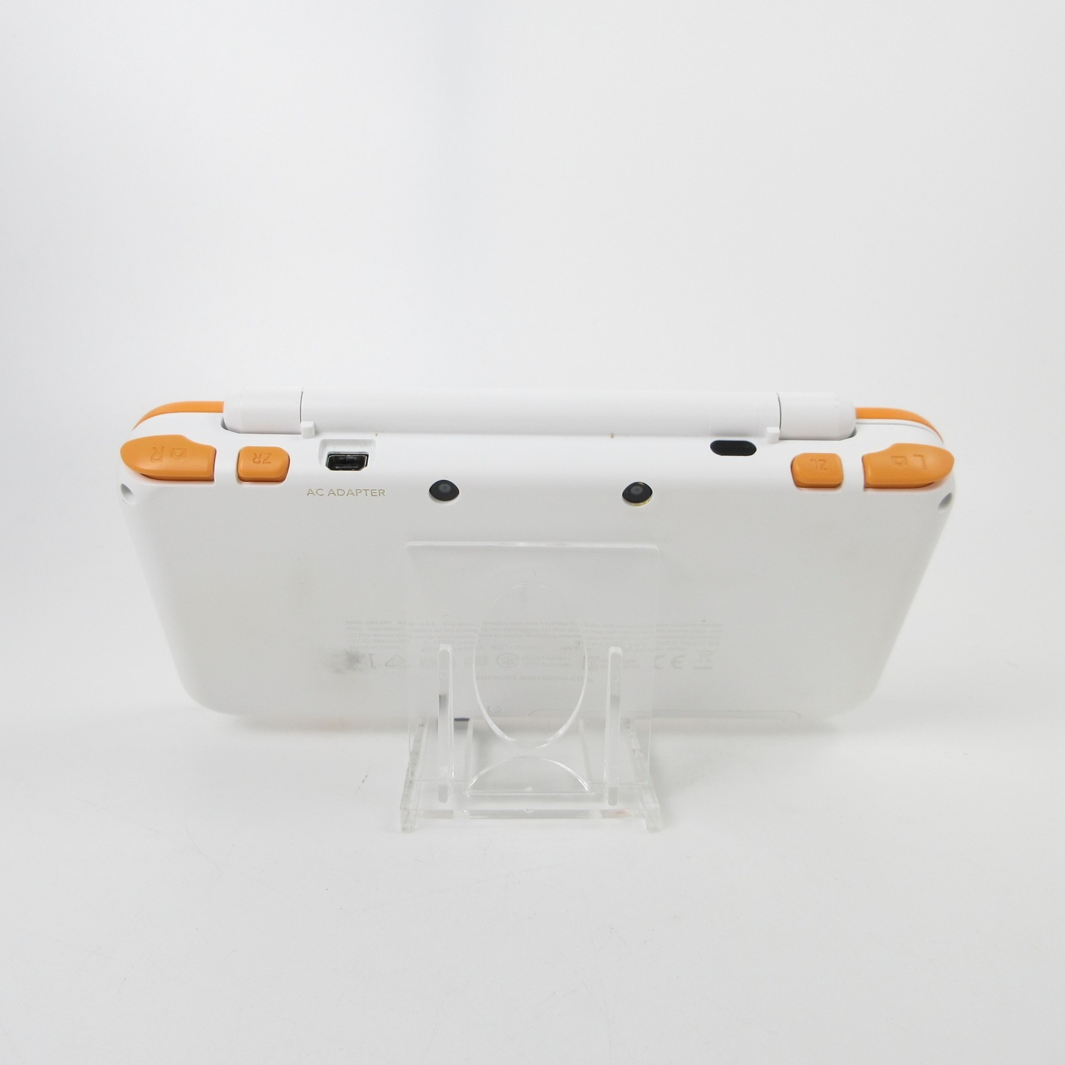 【Excellent】Nintendo New 2DS LL XL White x Orange Console ONLY Japan Ver. #NET052