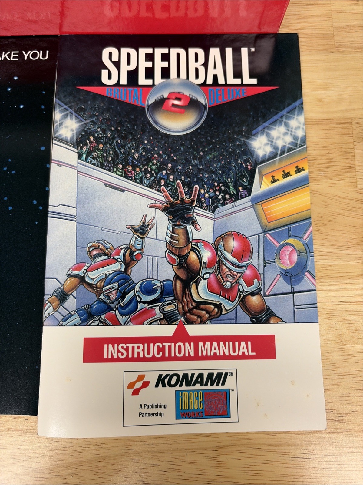 Speedball 2 Brutal Deluxe CIB 3.5″ Commodore Amiga 500 1000 2000 Computer Game
