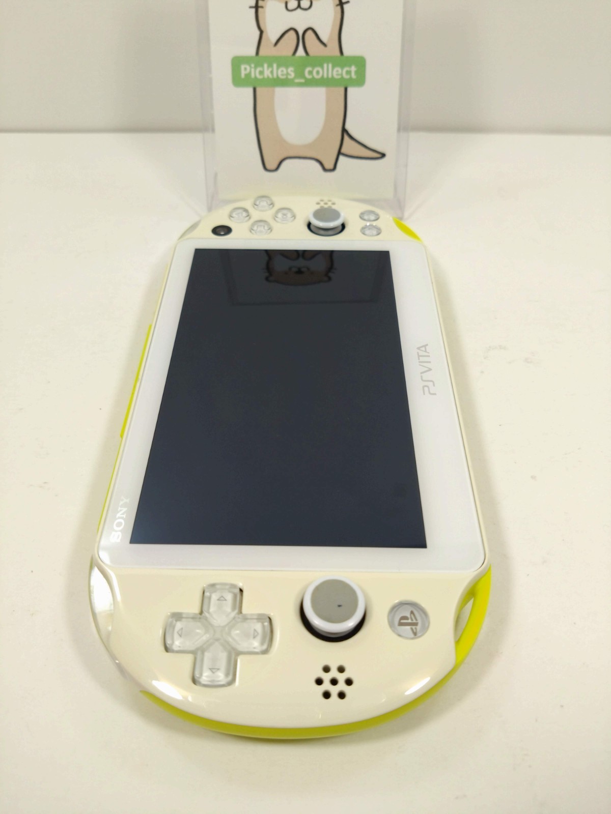 PS Vita 2000 Lime Green White PCH 2000 ZA13 Console only PSV Tested Sony 0611A