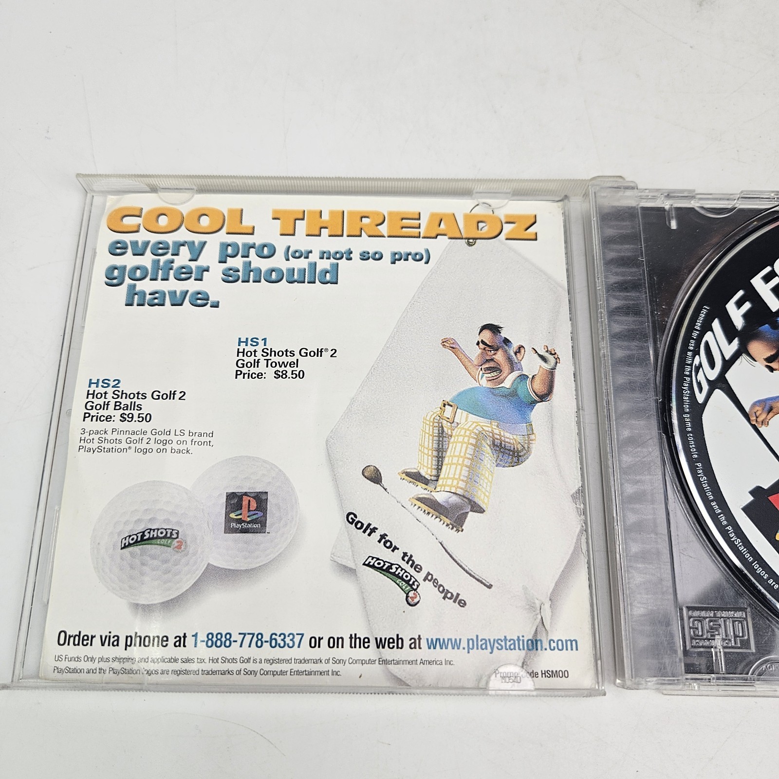 Hot Shots Golf 2 (Sony PlayStation 1, 2000) Tested