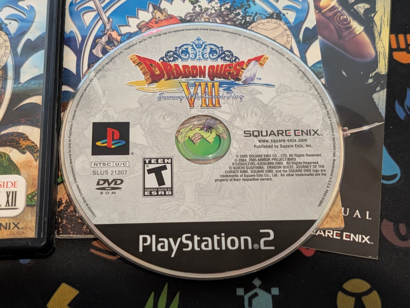 Dragon Quest VIII: Journey of the Cursed King (Sony PS2) Minty Disc W/ Reg Card