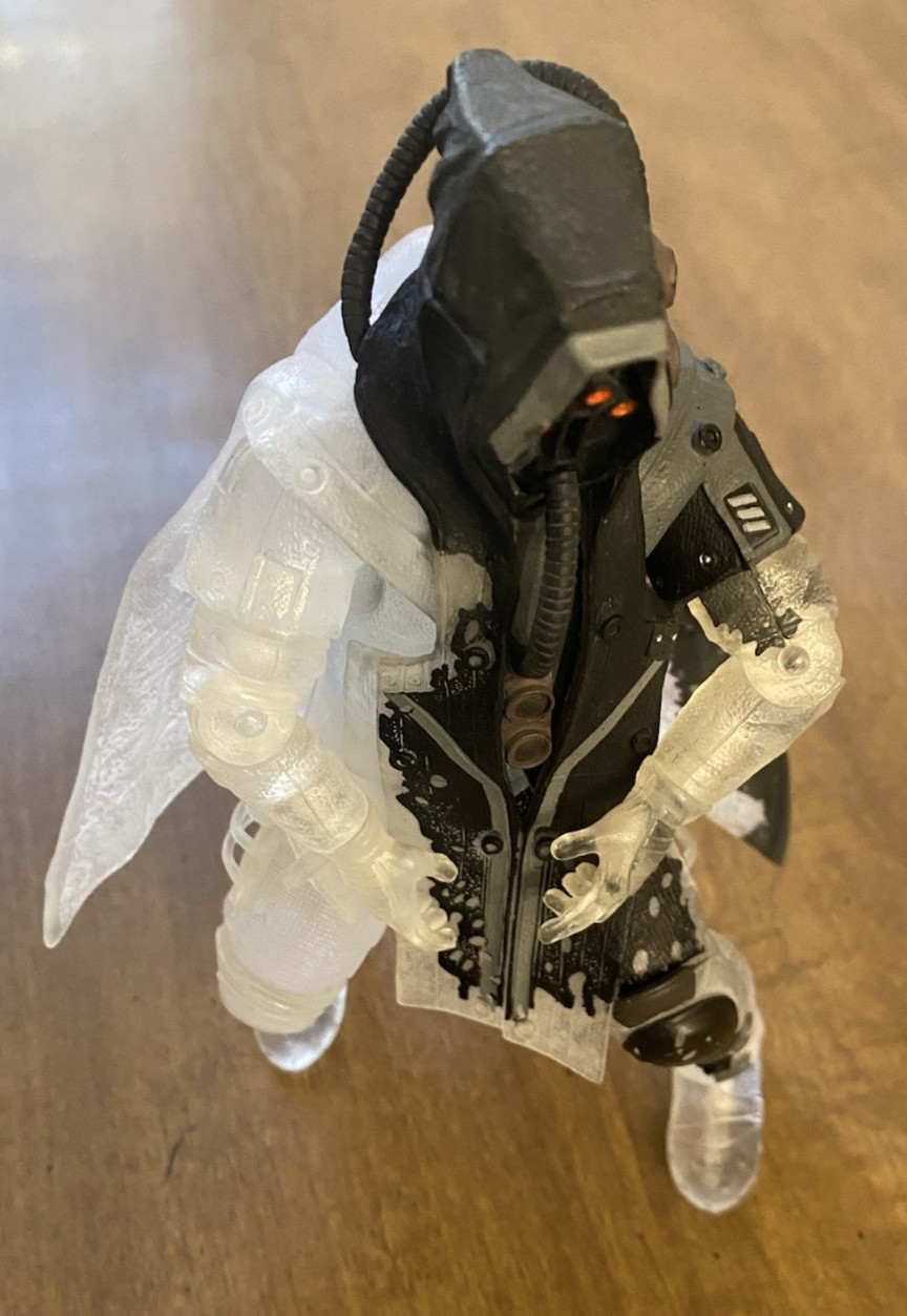 Killzone Helghast Cloaked Sniper Action Figure 6″ (No Gun) PlayStation 3/PS3 toy