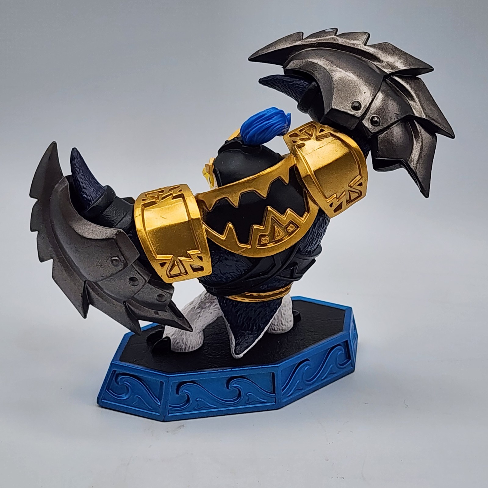 King Pen Sensei Water Figure Activision Skylanders Imaginators Blue Base