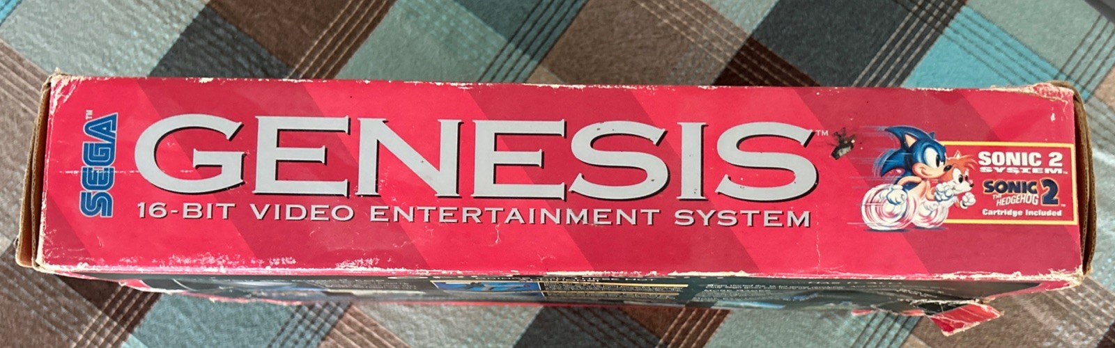 Sega Genesis Model 2 Console Complete in Box Sonic 2 Bundle, New RCA&AC Adapter