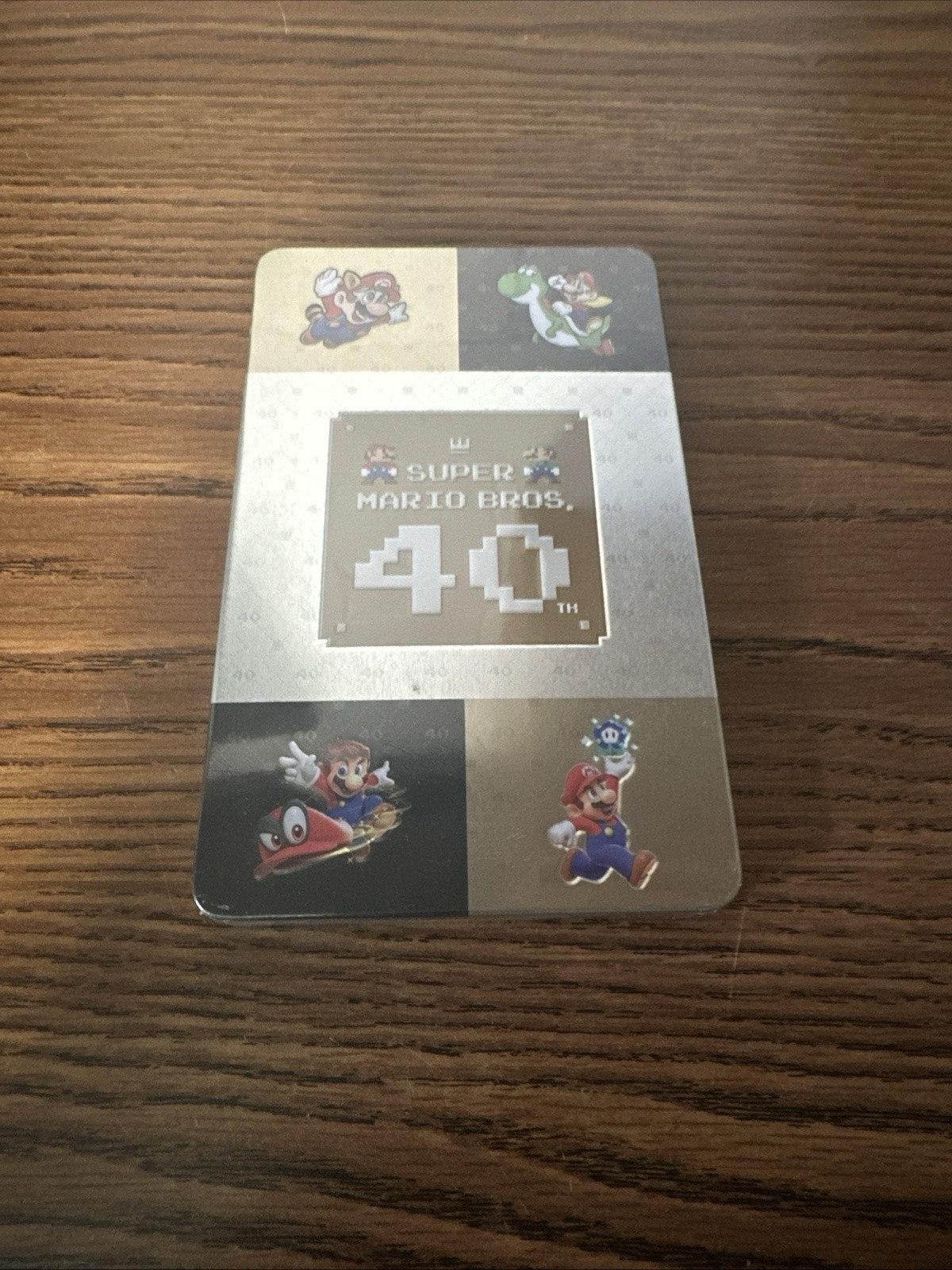 Nintendo Super Mario Bros. 40th Edition Metal Game Case for Switch. *Sealed* ✅