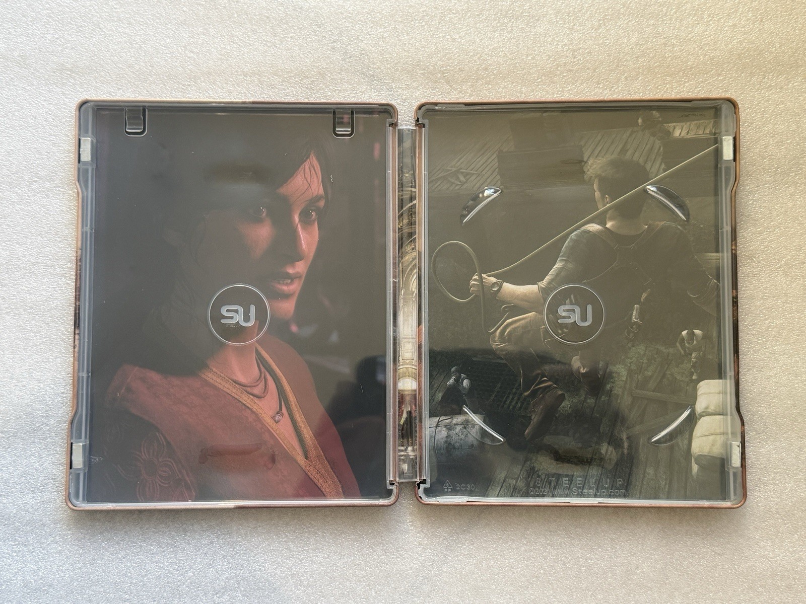 Uncharted Legacy Of Thieves Collection Custom Made Steelbook/Steelup Case PS5