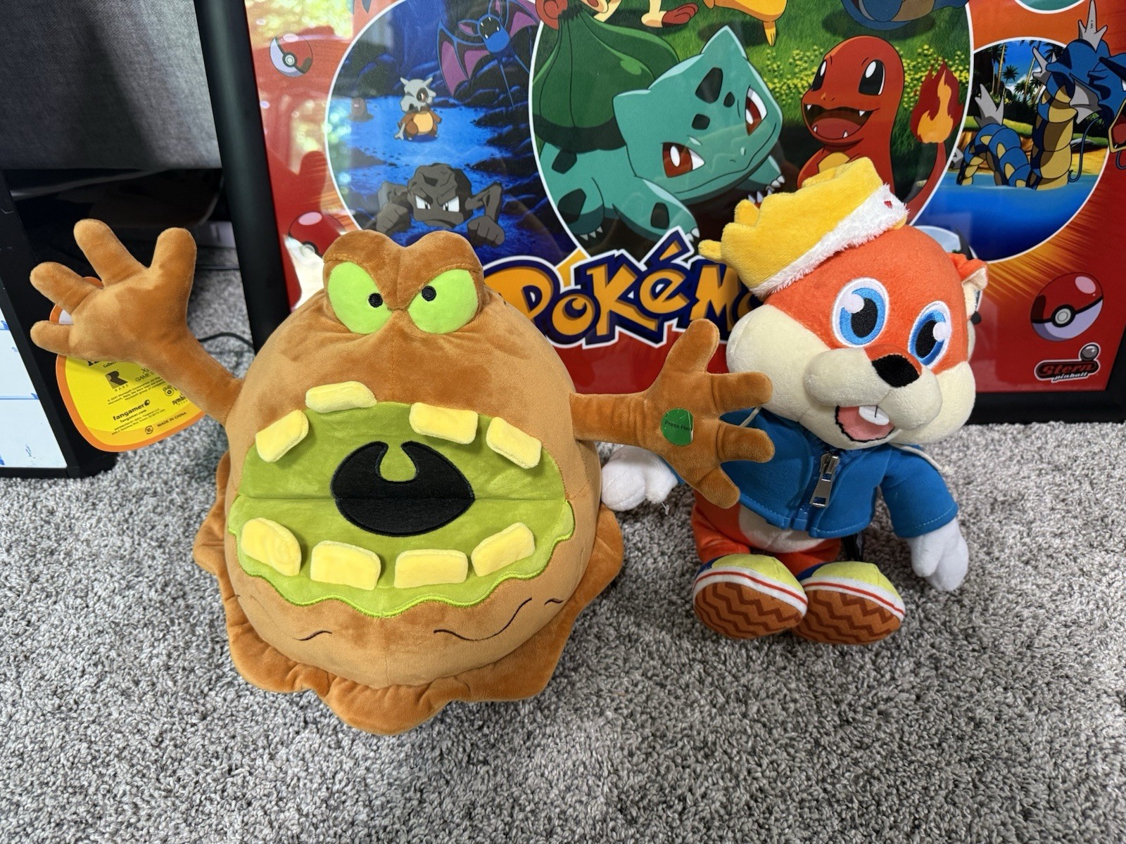 Conker’s Bad Fur Day The Great Mighty Poo + Conker – Singing Talking Plush
