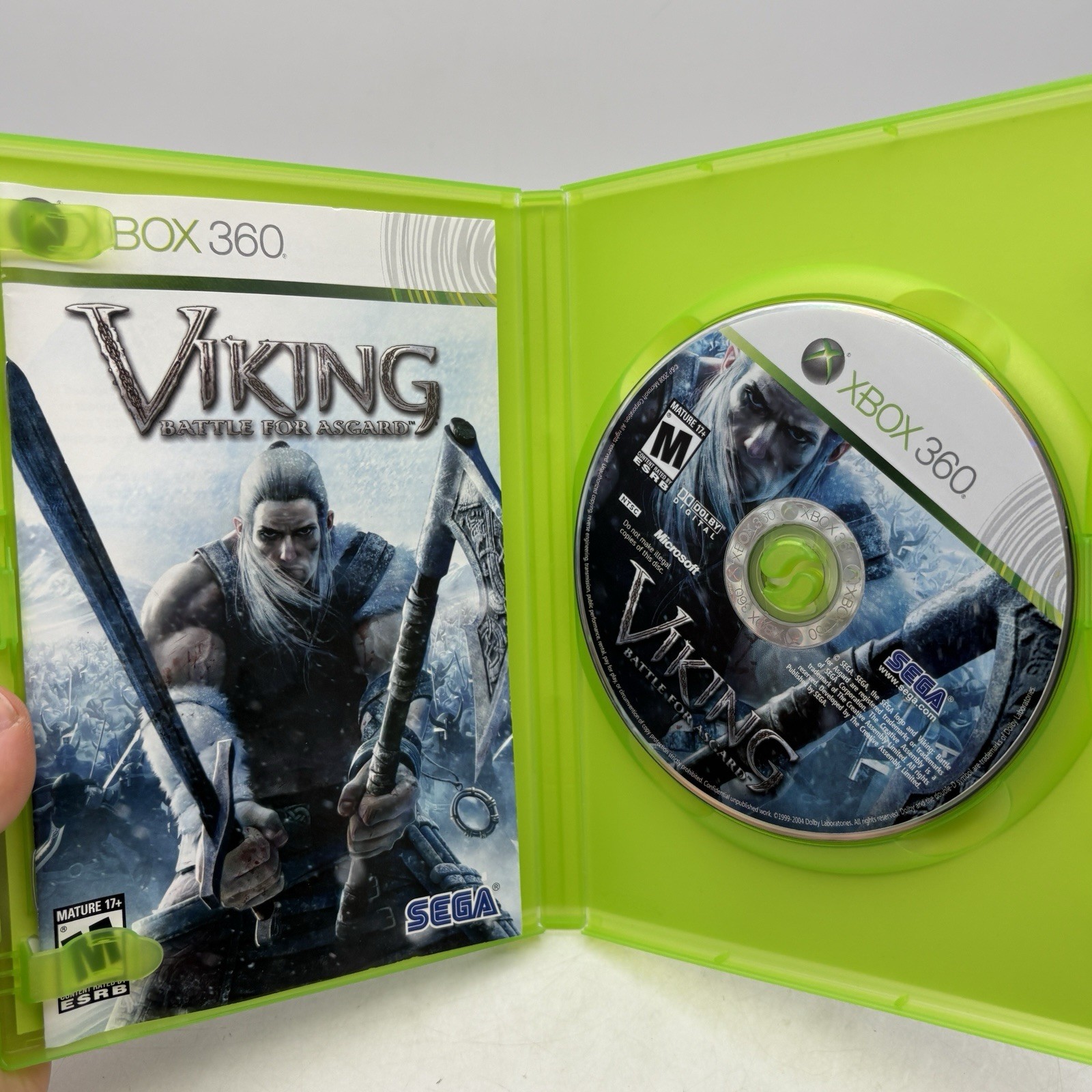 Viking Battle for Asgard Xbox 360 Complete w/ Manual CIB Tested