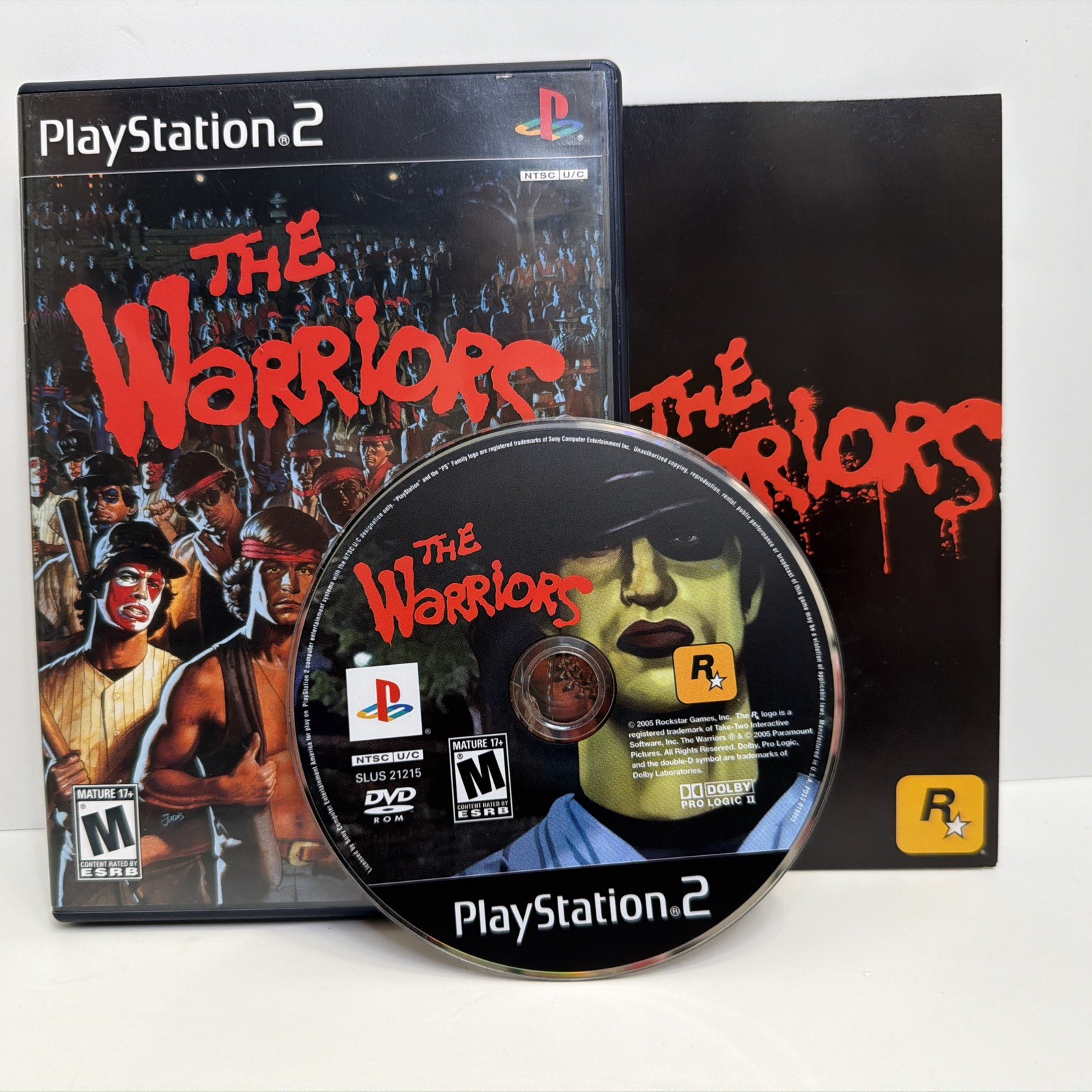 The Warriors PlayStation 2 PS2 game Complete CIB VGC