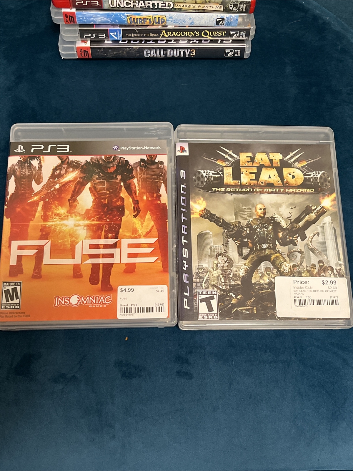 10-Playstation 3 PS3 game lot-very good condition, adult owned