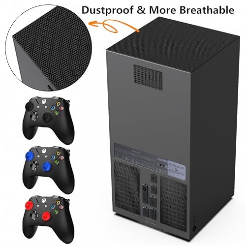 Dustproof Vent Cover Cooling Fan Filter Compatible with Xbox Series X
