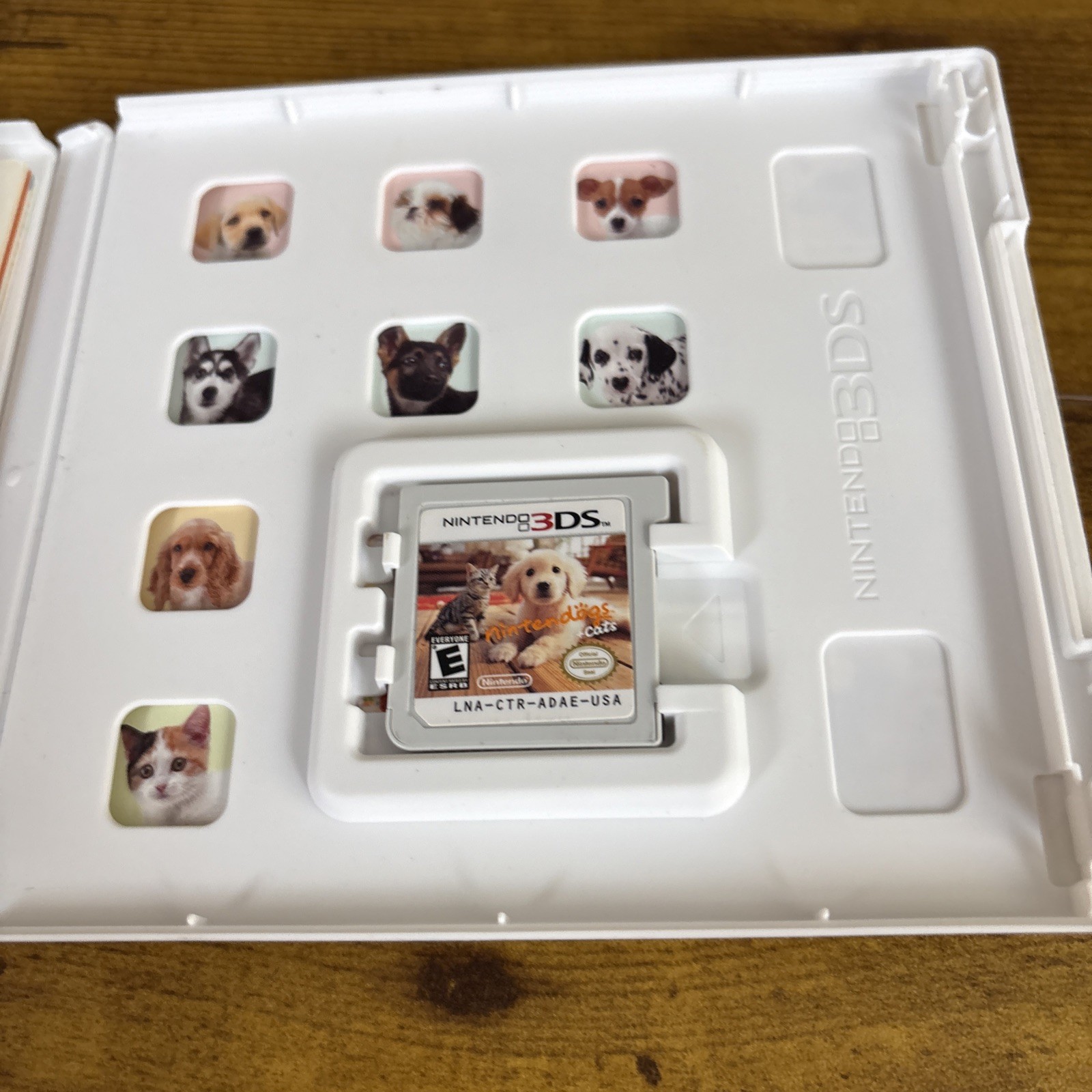 Nintendogs + Cats Golden Retriever & New Friends (Nintendo 3DS 2011) With Manual
