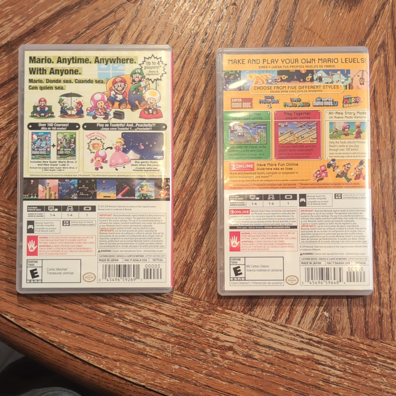 Nintendo New Super Mario Bros. U Deluxe (Switch) E, NTSC-U/C, Multiplayer