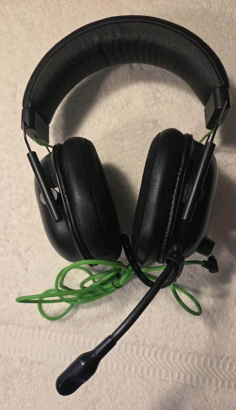Razer Blackshark V2 X Black Over the Ear Gaming Headset