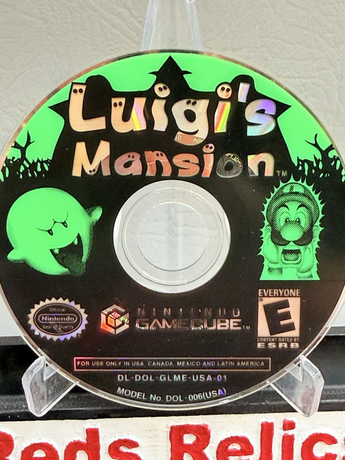 Luigi’s Mansion (Nintendo GameCube, 2003) Disc Only – Very Good