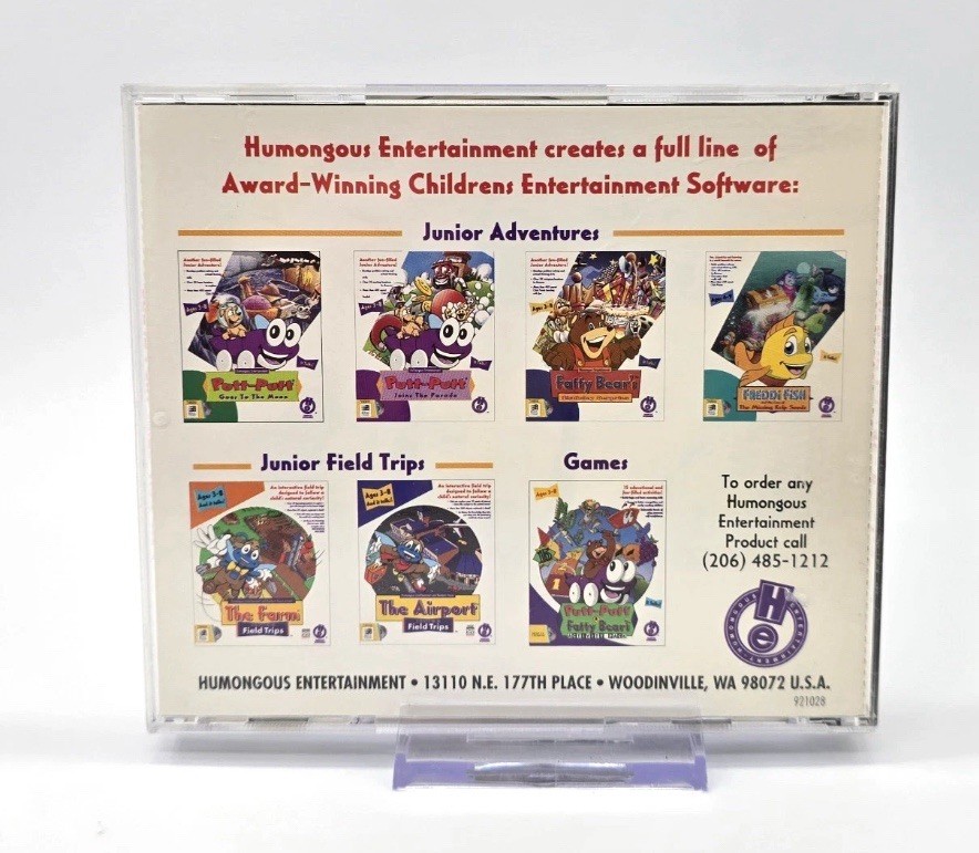 Putt-Putt Joins the Parade For PC (Windows/Mac, 1995) Rare Computer Game