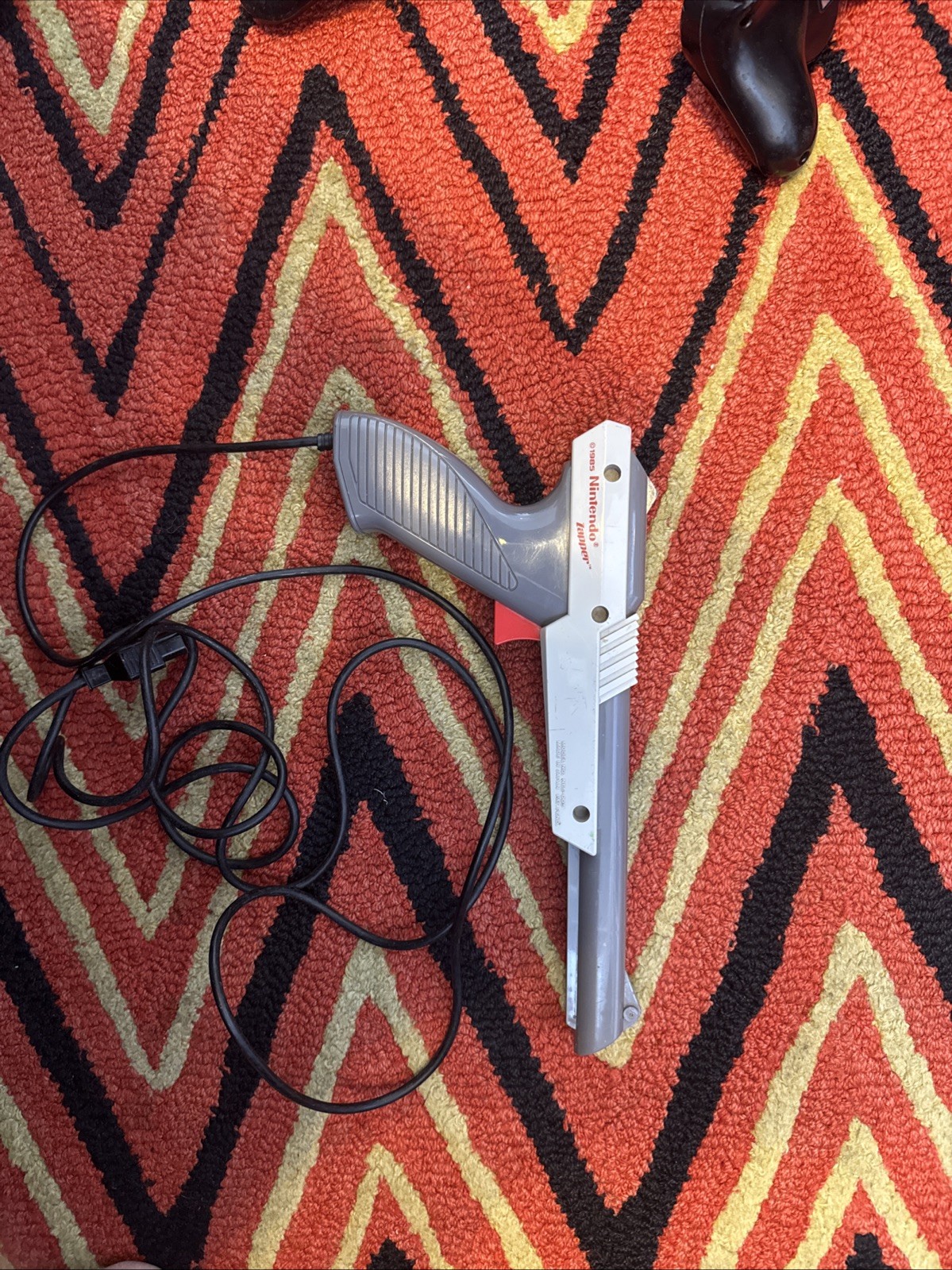 Nintendo NES Zapper Light Gun Gray Controller OEM Original 1985 Gray – FREE SHIP
