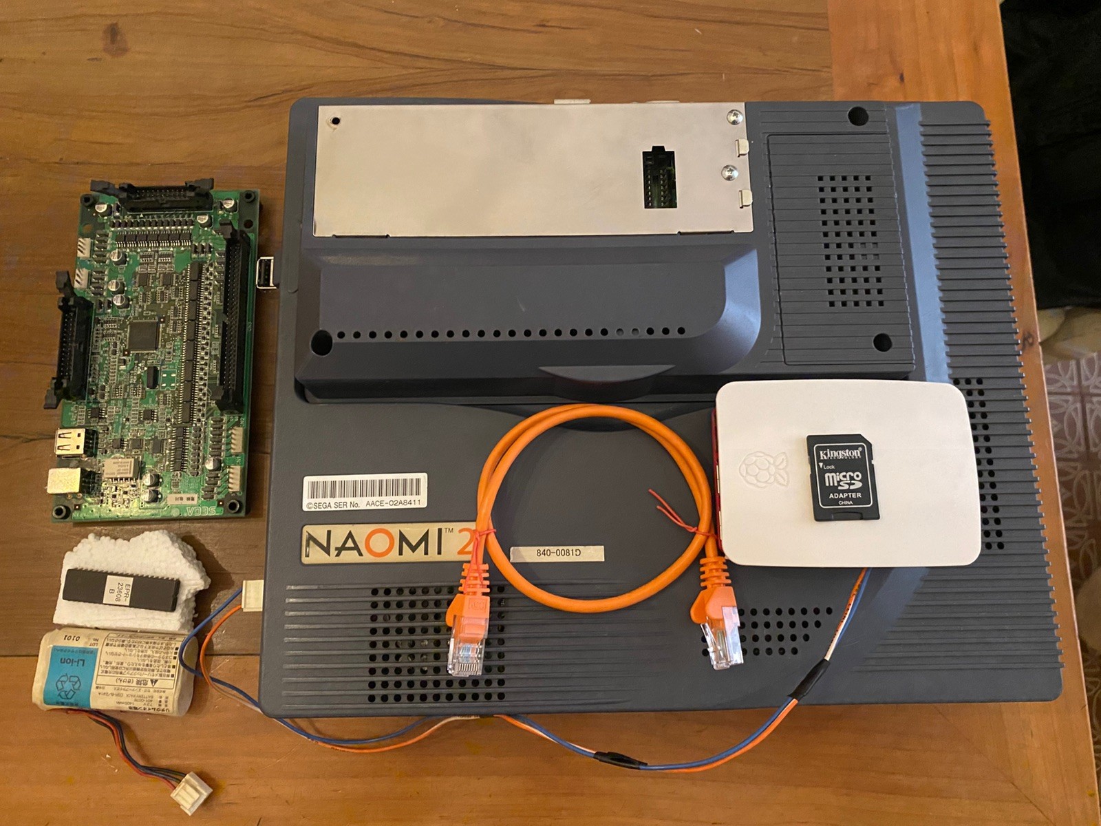 Sega Naomi 2 Net Dimm 4.02 512mb + Raspberry Game Manager By Smartphone Piforce