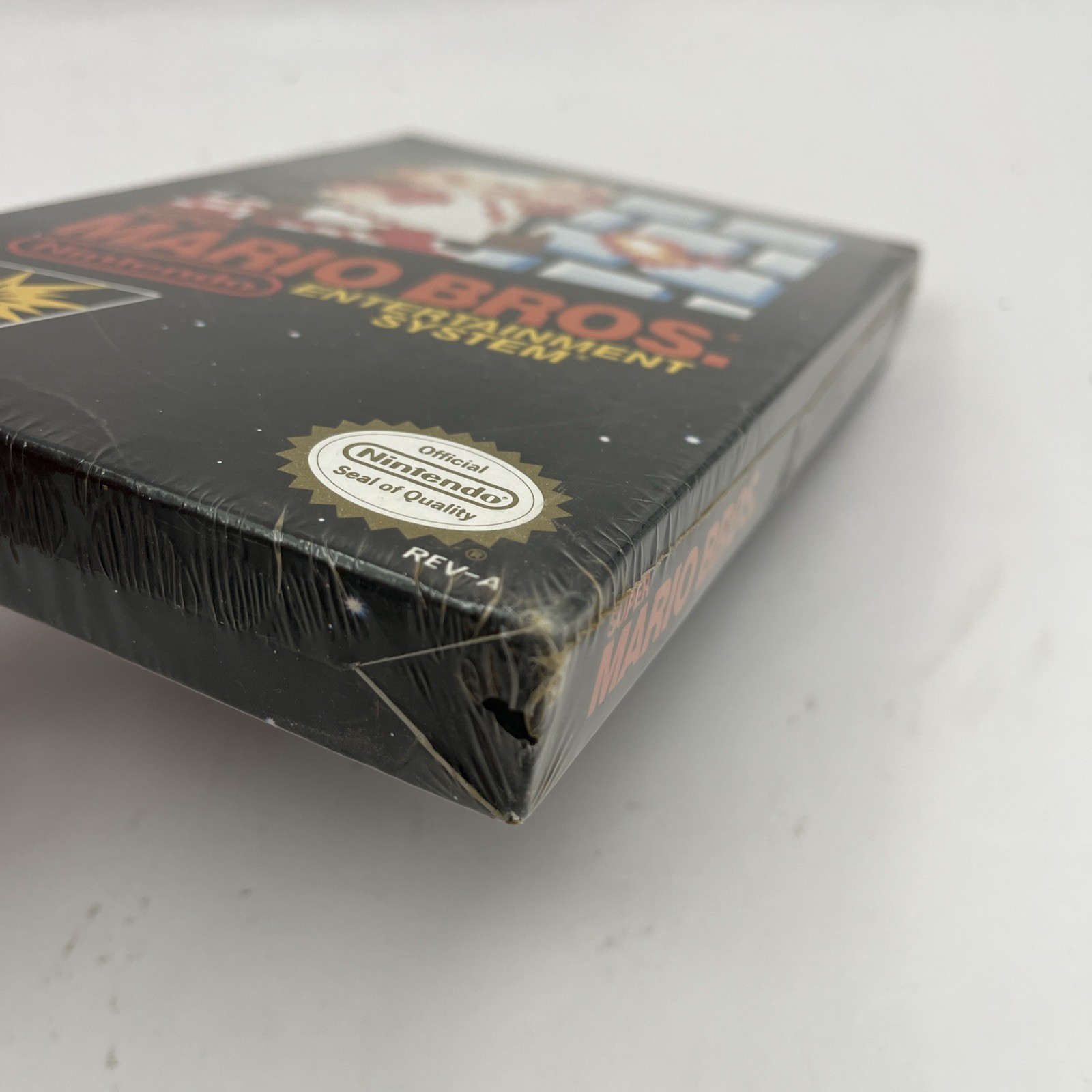 Super Mario Bros Nintendo NES Game H-Seam REV-A Oval Seal SOQ R BRAND NEW SEALED