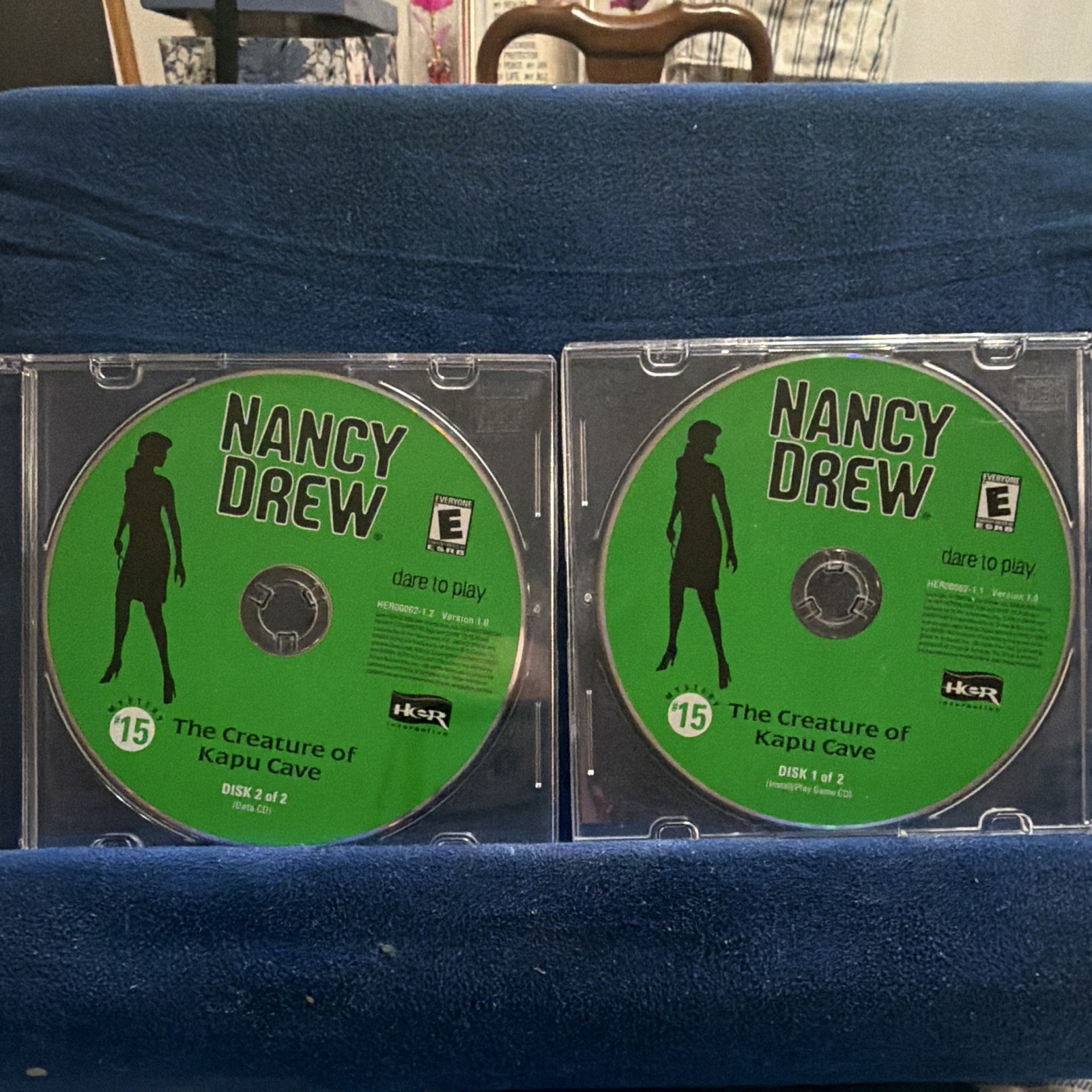 Her Interactive Nancy Drew: Creature of Kapu Cave PC CD-ROM Mystery E 2-Disc