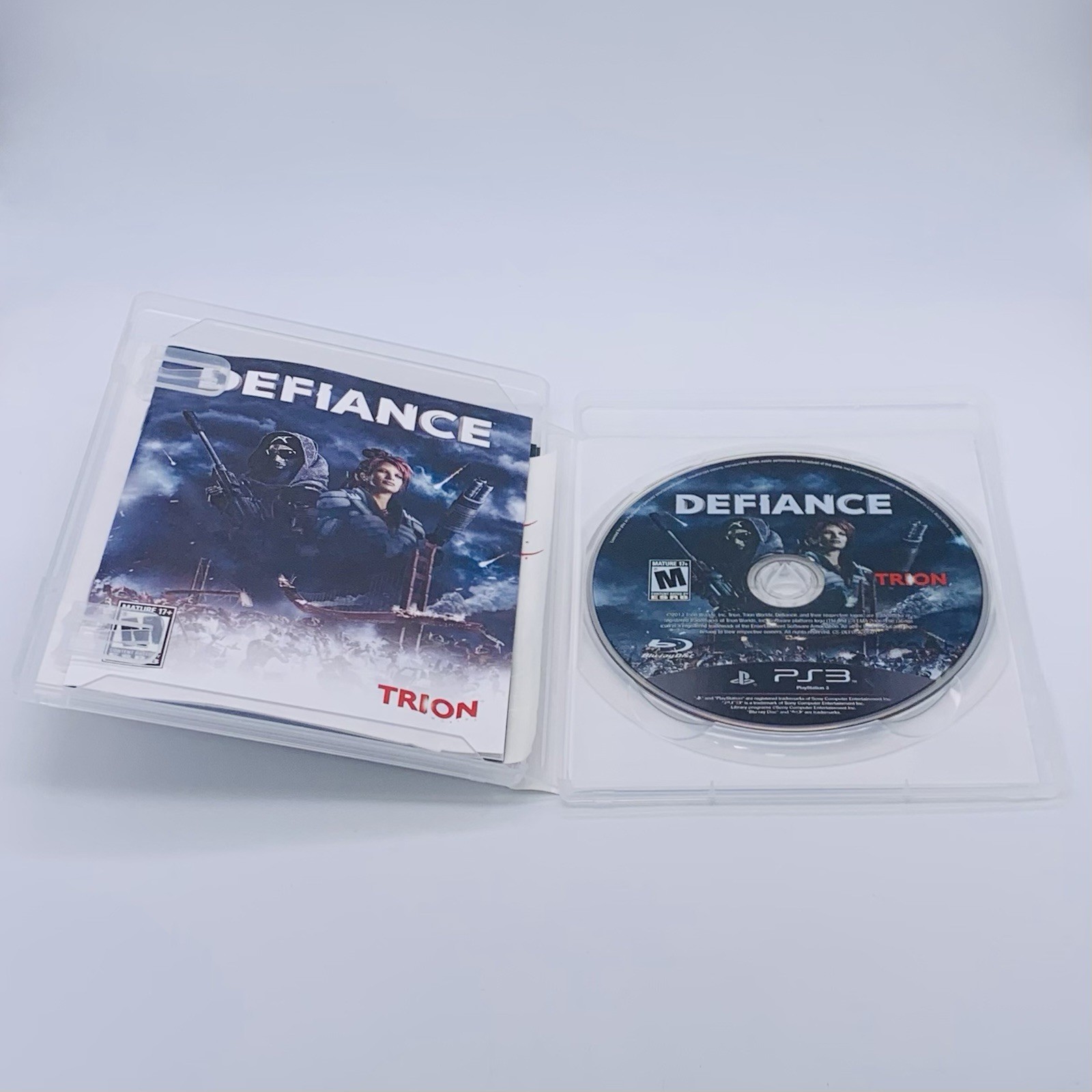 Defiance Sony PS3, 2013 Trion – Complete w/ Manual 2 Cards & Stickers CIB Tested