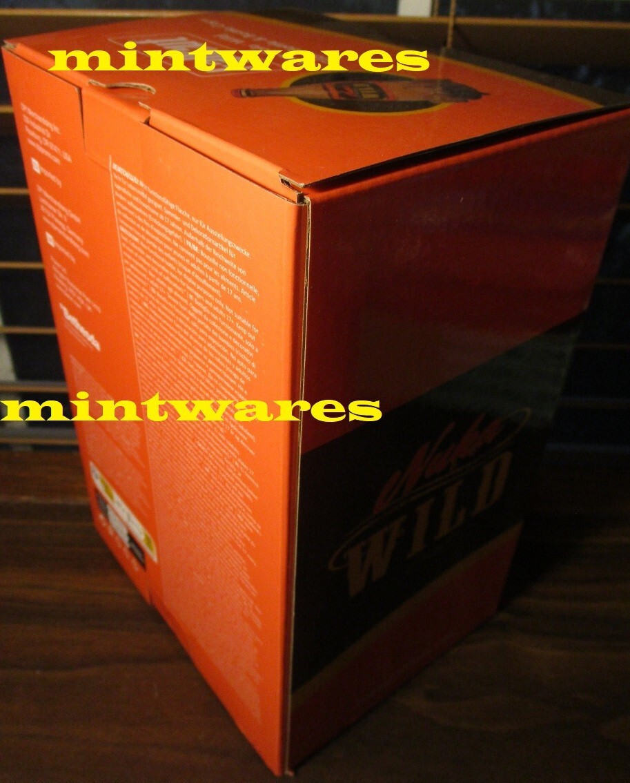 Fallout Nuka Cola Wild Glass Rocket Bottle & 10 Bottle Caps Replica NEW
