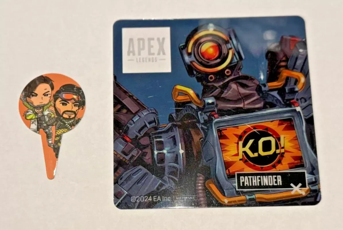 Apex Legends: Nessie Cafe Japan Import – Coaster & Pick Bundle – Pathfinder
