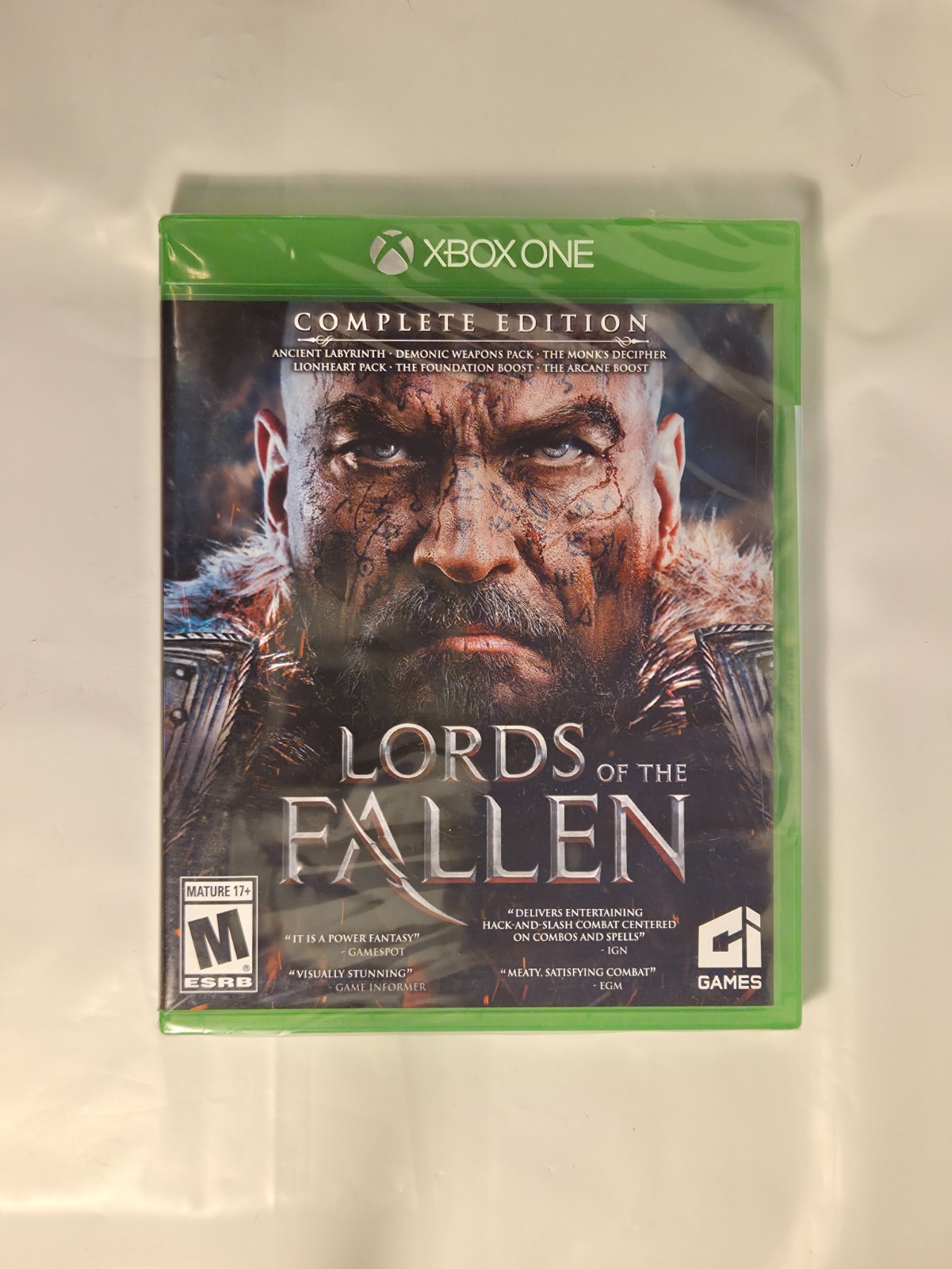 Lords of the Fallen Complete Edition Microsoft Xbox One Brand New Factory Sealed