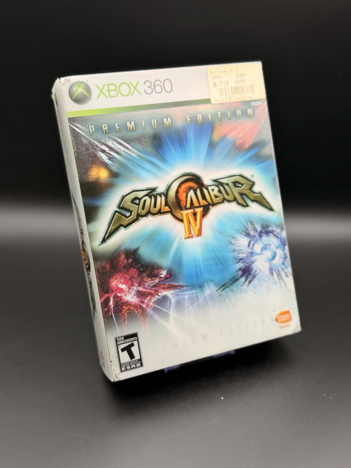 Soul Calibur IV — Premium Edition (Microsoft Xbox 360, 2008) With T Shirt