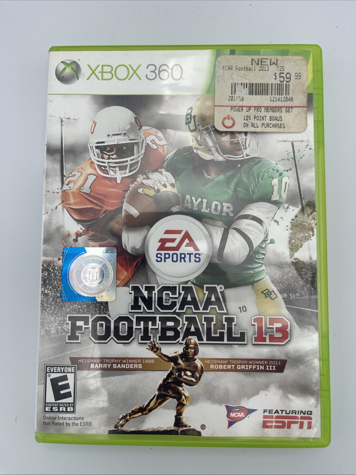 NCAA Football 13 (Microsoft Xbox 360, 2012) Tested