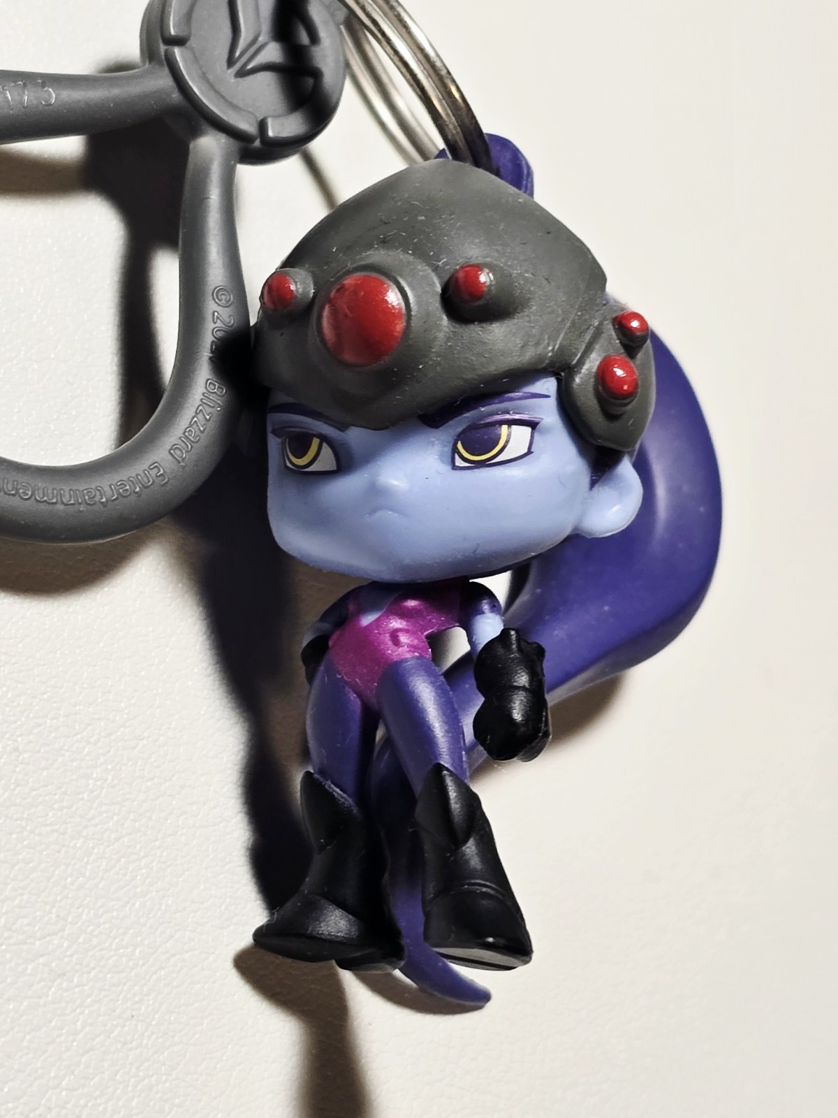 Blizzard Overwatch 2 Widowmaker Backpack Hanger / Keychain Charm With Clip