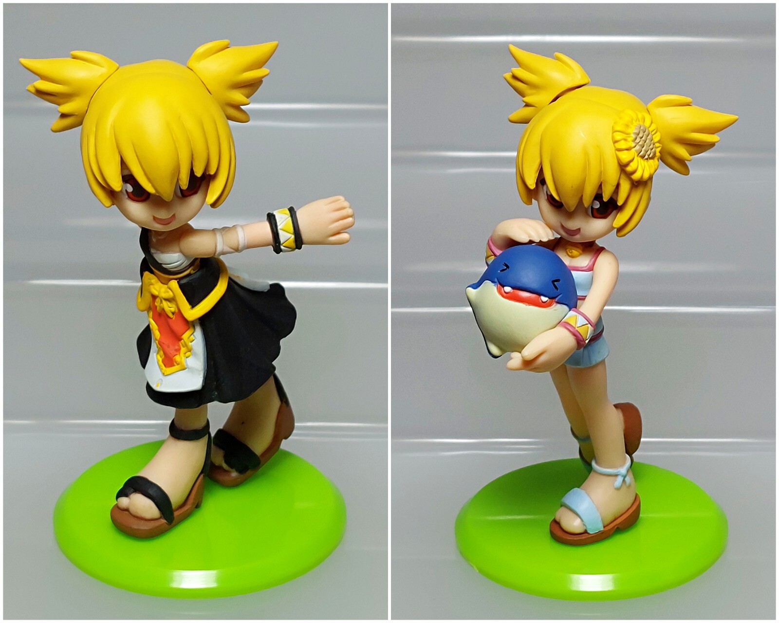 Game Characters Sukatto Golf Pangya Lolo Lola Dolfini Figure MegaHouse H07 3.2in