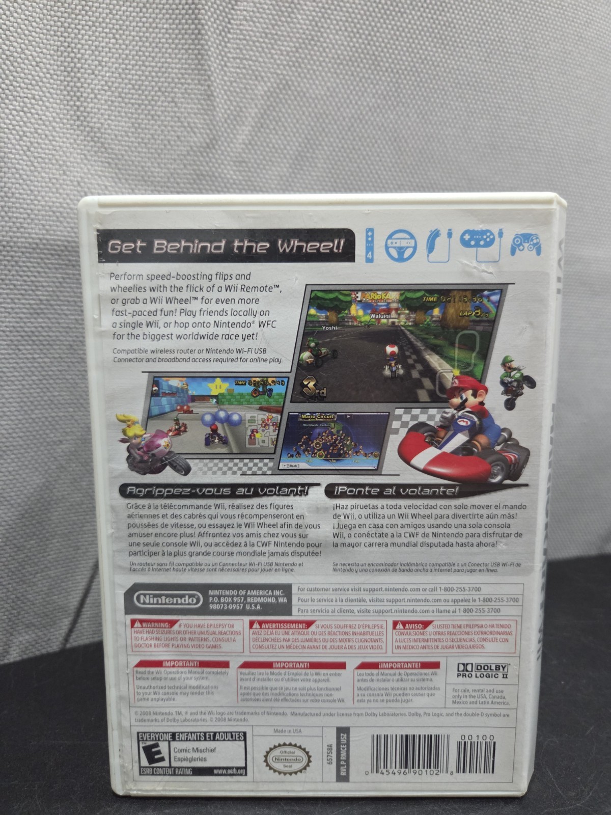 Mario Kart Wii (Nintendo Wii, 2008) Complete w/ Manual – CIB – Tested Works