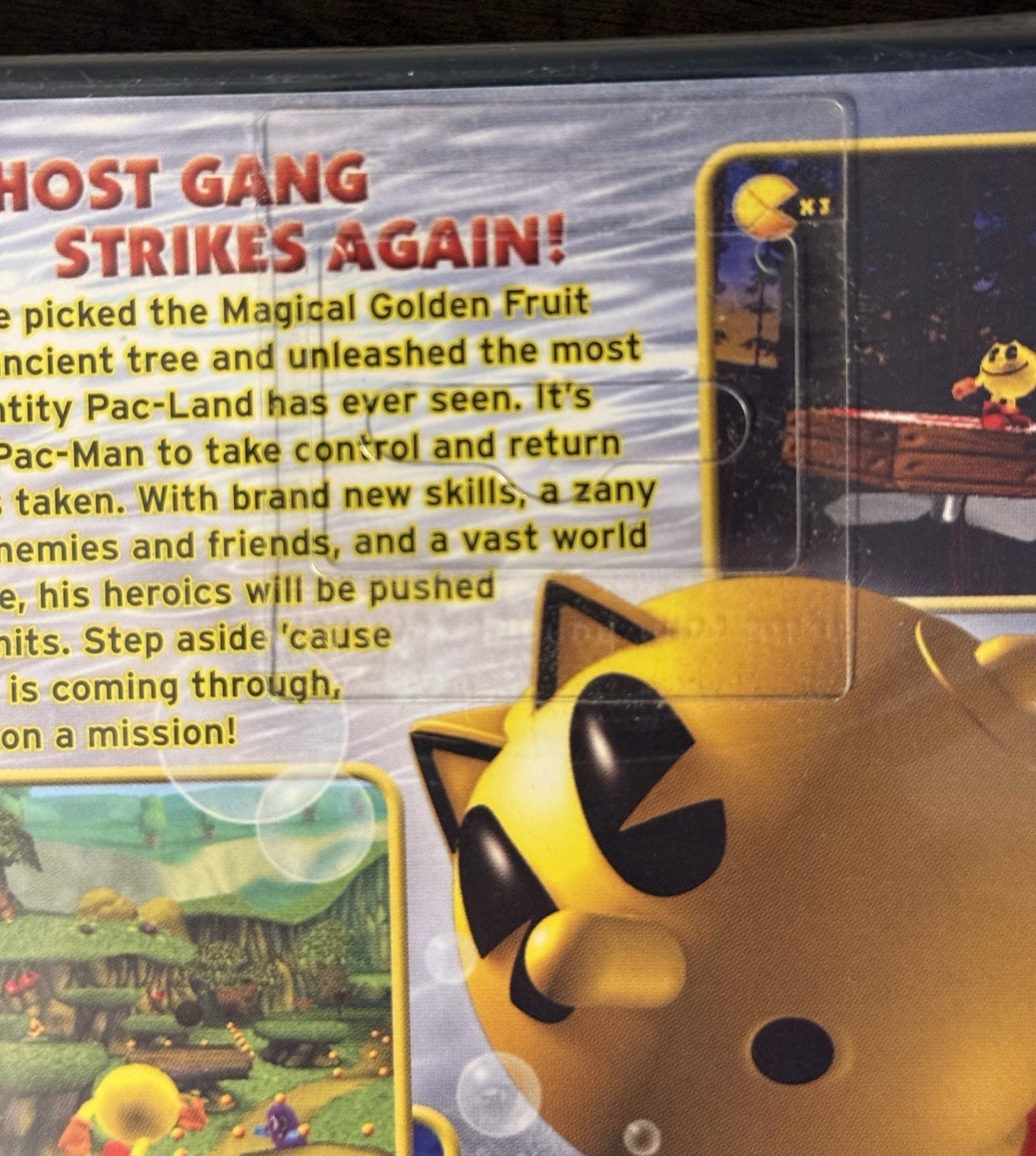 Pac Man World 2 (Sony PlayStation 2, 2002) Brand New Sealed Black Label Hang Tab