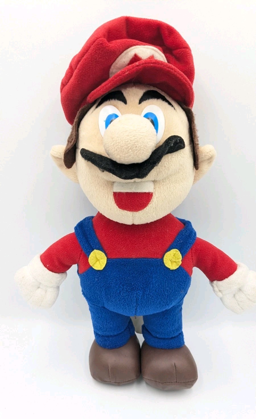 Talking Super Mario Plush Figure 1997 Treasures, Inc. Nintendo WORKS! READ