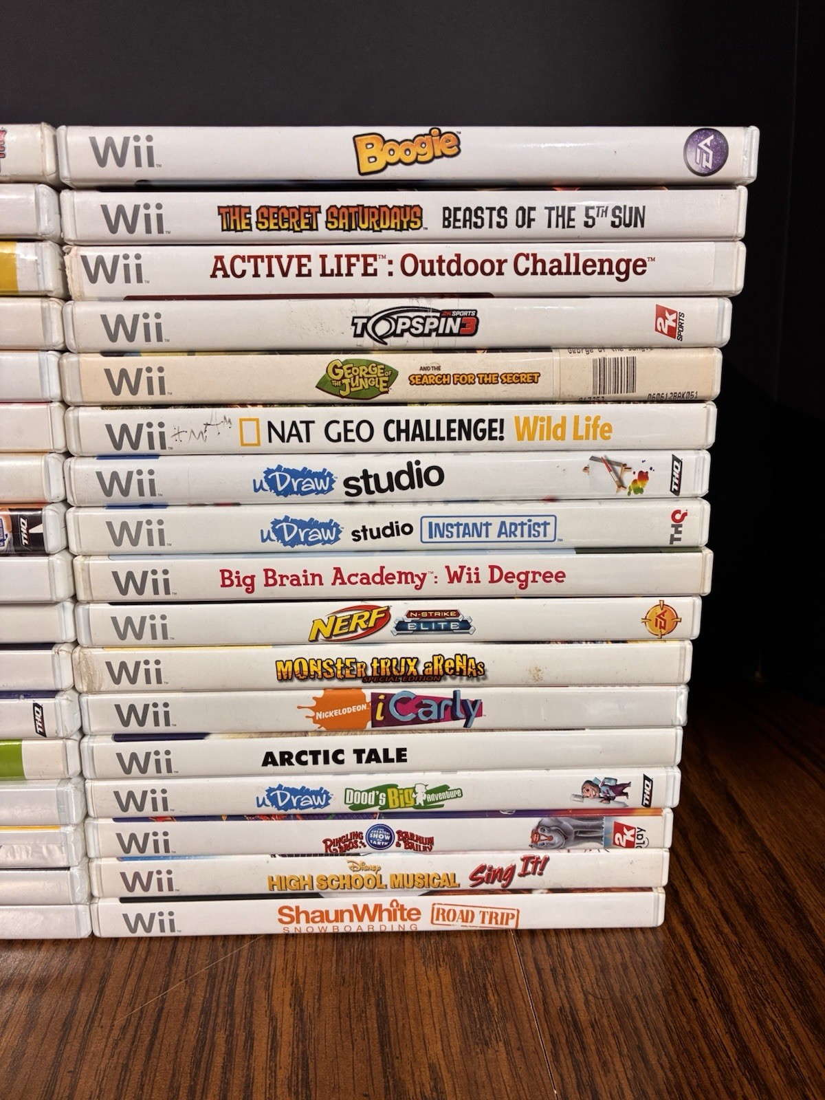 Nintendo Wii Game Lot Bundle Of 34 – No Duplicates – Various Genres