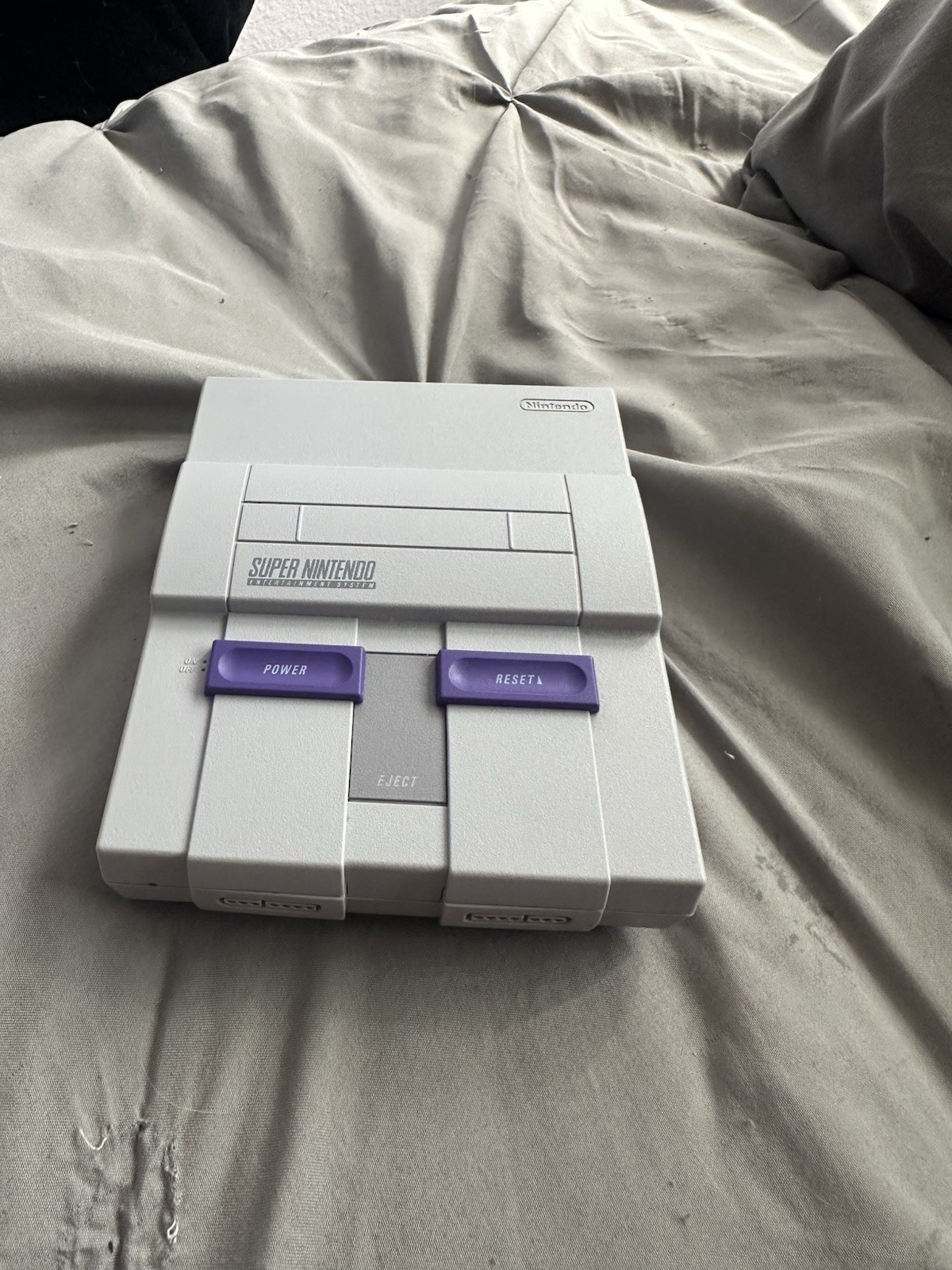 Nintendo Super NES Control Deck Model CLV-201 (NO Controllers And Cables)
